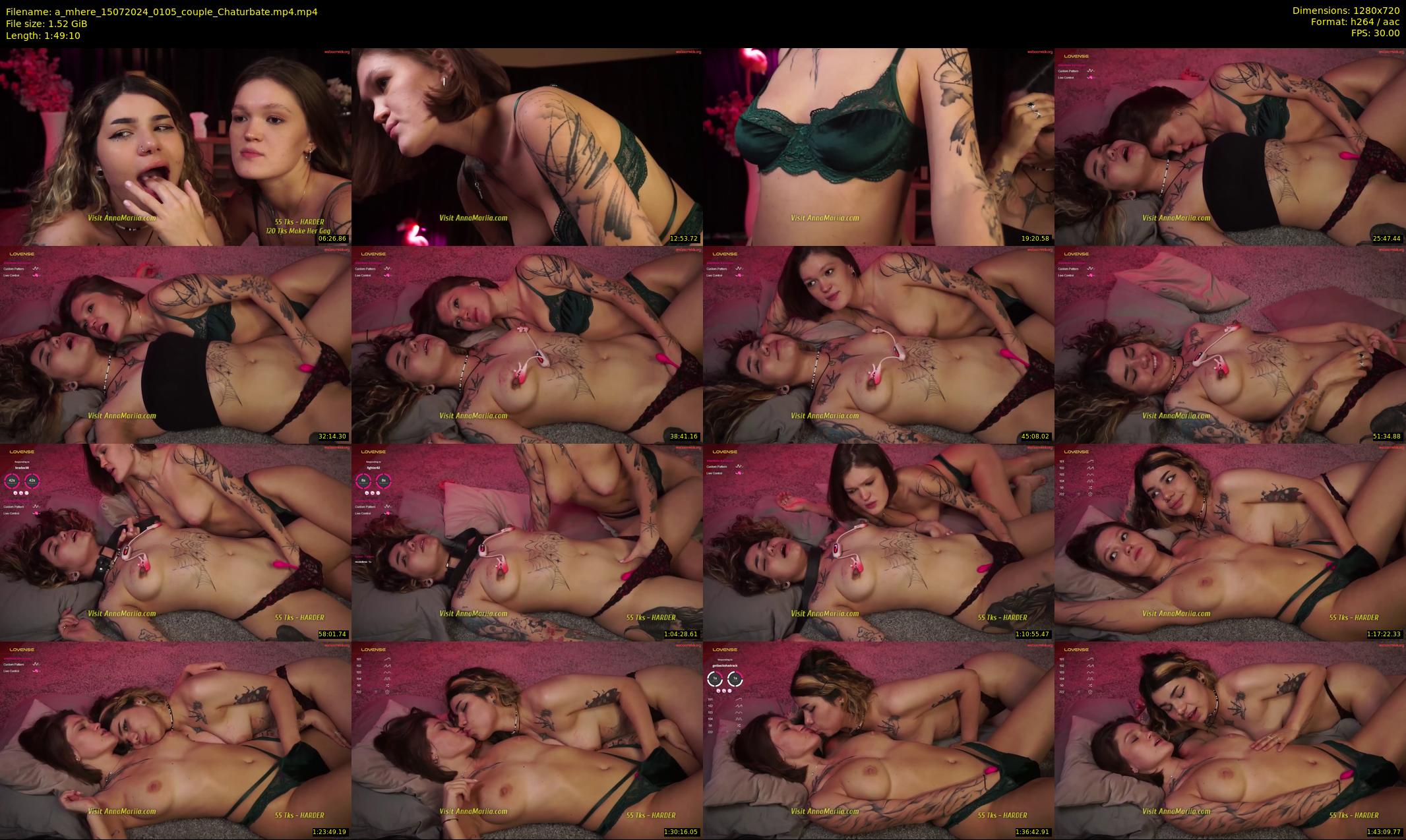 a_mhere — 110 minute Chaturbate couple cam show recording, 720p, Jul 15, 2024