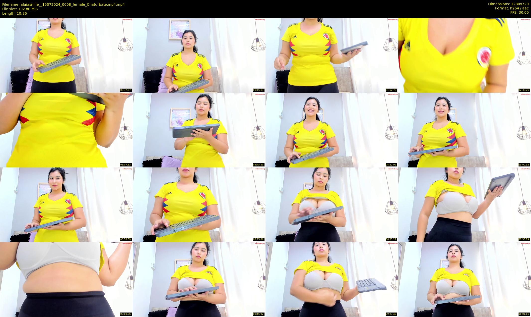 alaiasmile_ — 11 minute Chaturbate female cam show recording, 720p, Jul 15, 2024