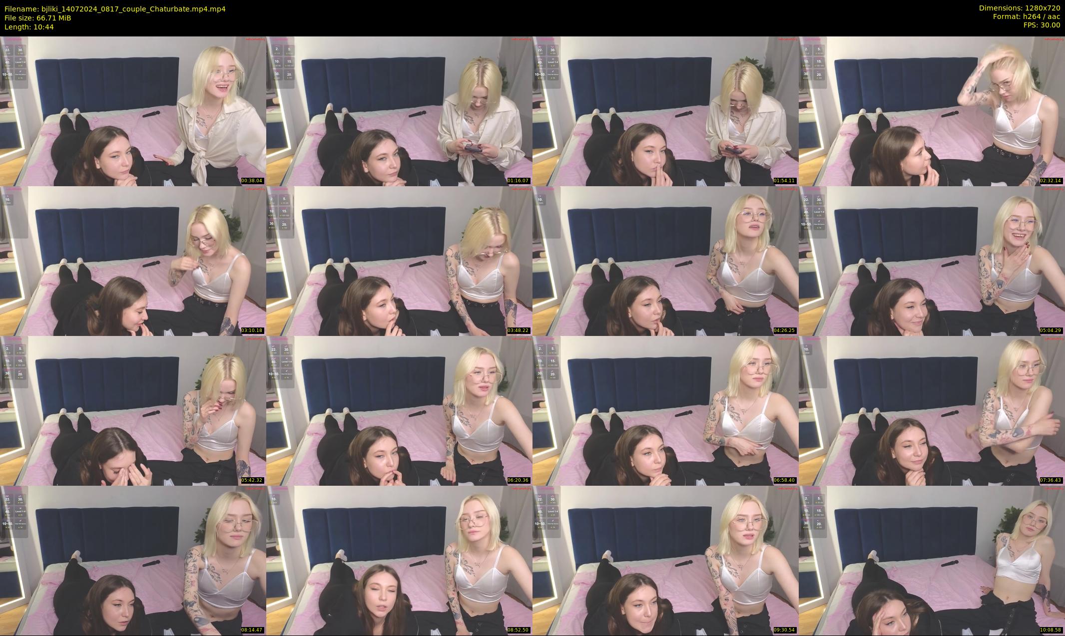 bjliki — 11 minute Chaturbate couple cam show recording, 720p, Jul 14, 2024