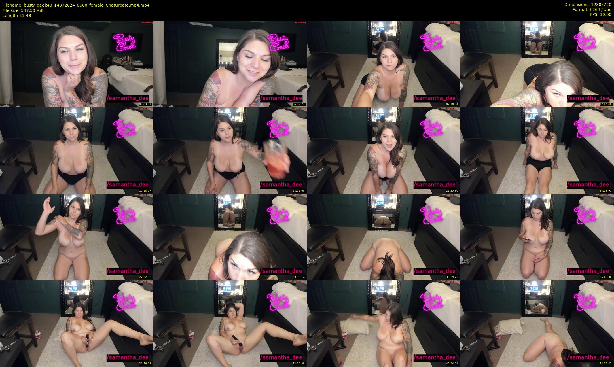 busty_geek48 — 52 minute Chaturbate female cam show recording, 720p, Jul 14, 2024