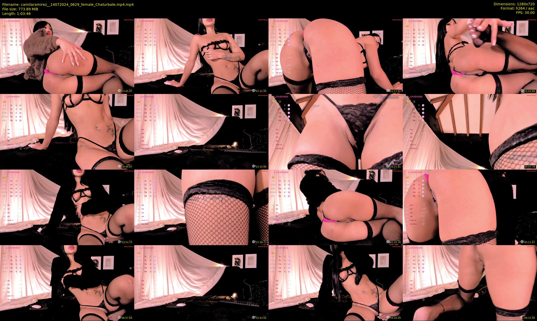 camilaramirez_ — 64 minute Chaturbate female cam show recording, 720p, Jul 14, 2024
