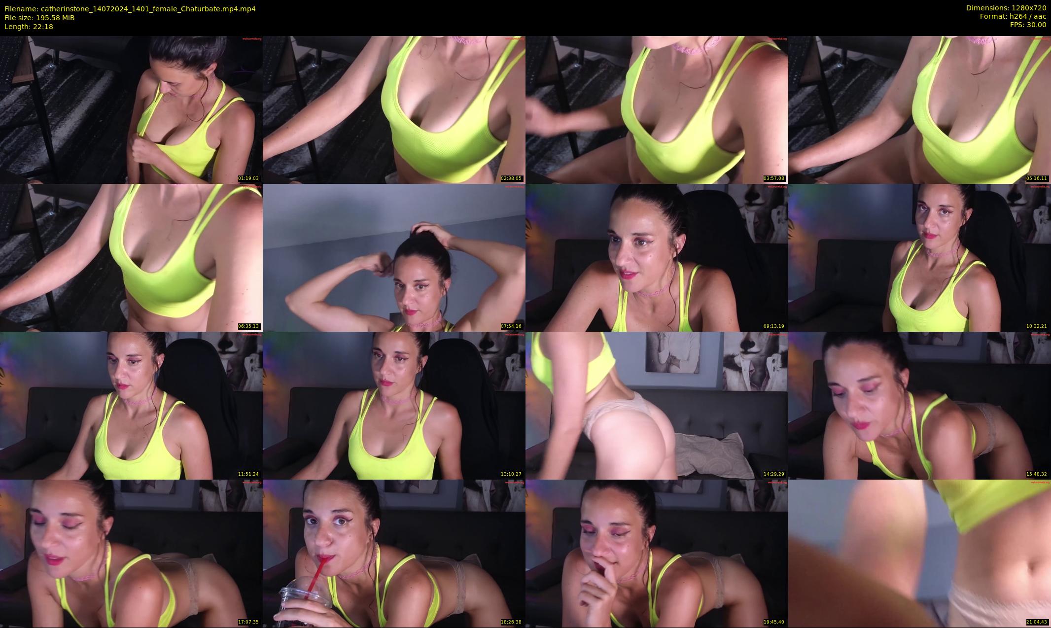 catherinstone — 23 minute Chaturbate female cam show recording, 720p, Jul 14, 2024