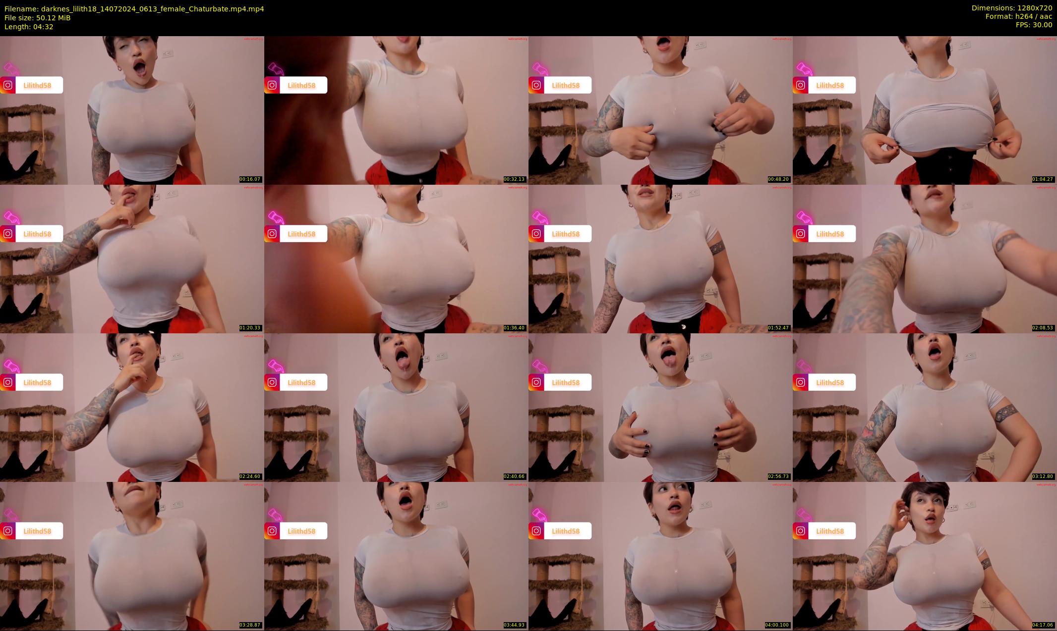 darknes_lilith18 — 5 minute Chaturbate female cam show recording, 720p, Jul 14, 2024
