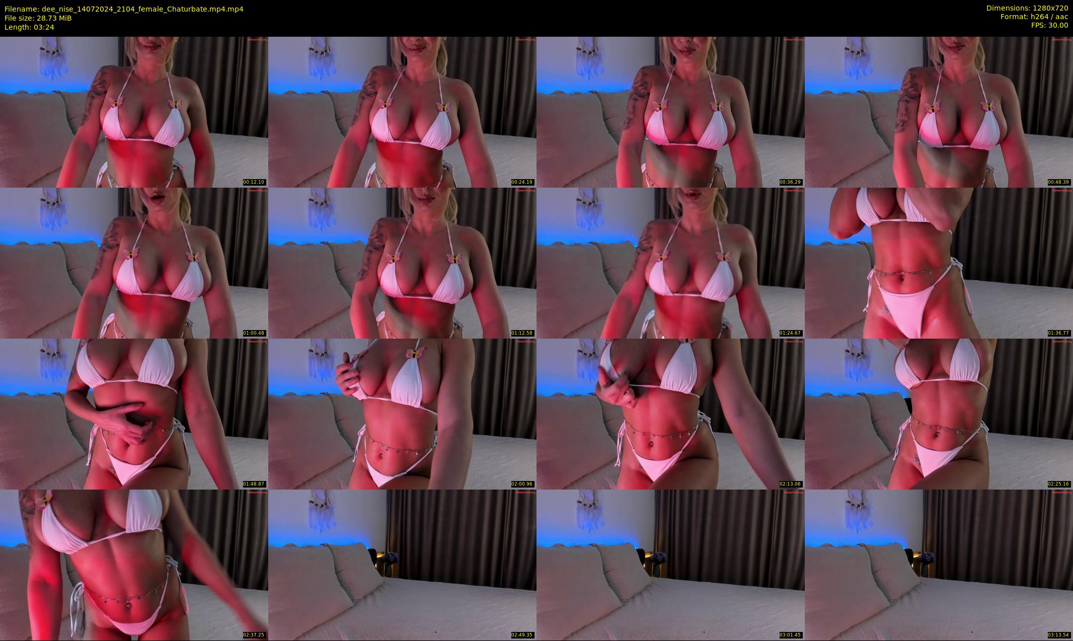 dee_nise — 4 minute Chaturbate female cam show recording, 720p, Jul 14, 2024