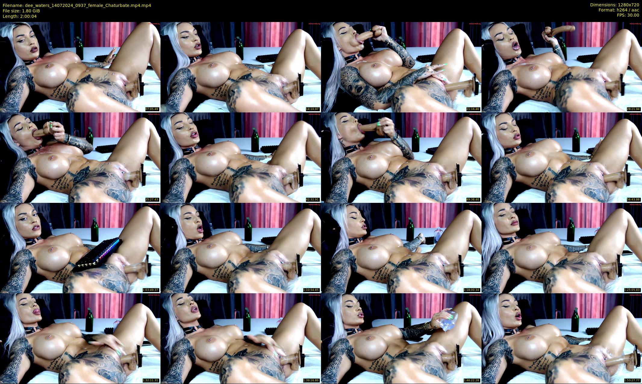 dee_waters — 121 minute Chaturbate female cam show recording, 720p, Jul 14, 2024