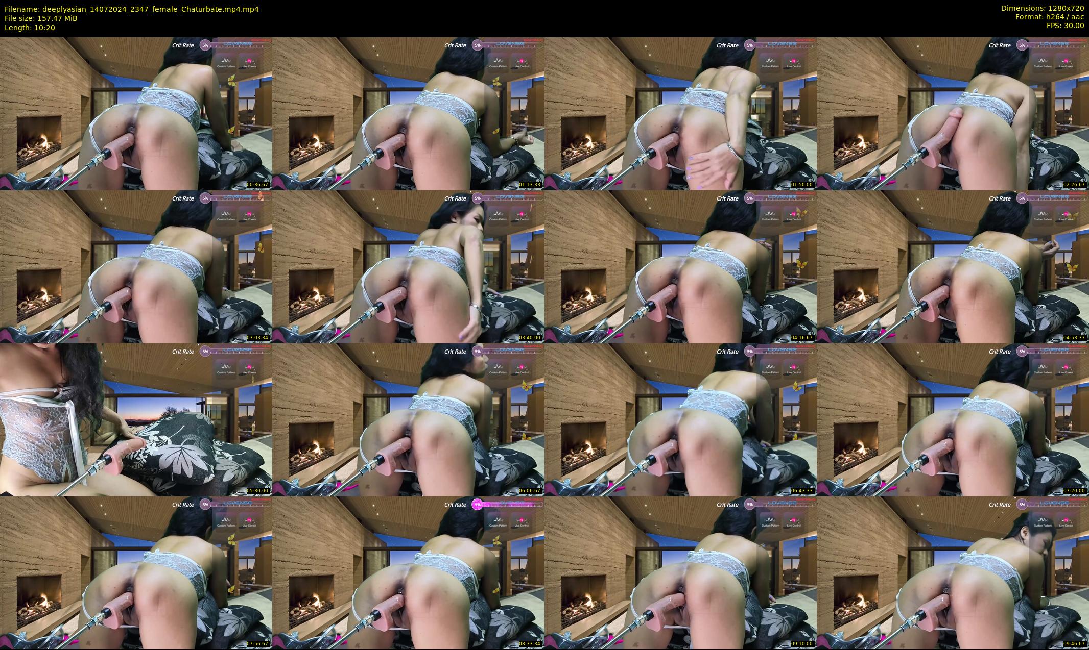 deeplyasian — 11 minute Chaturbate couple cam show recording, 720p, Jul 14, 2024