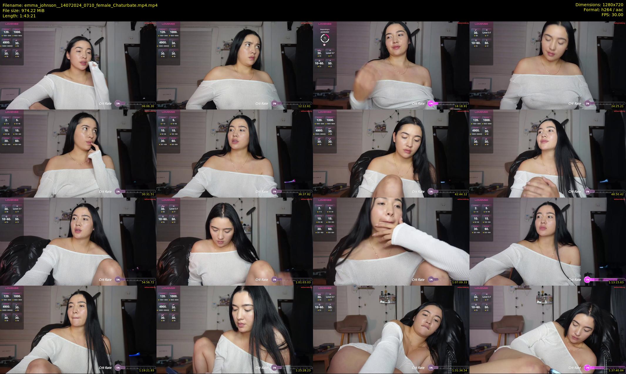 emma_johnson_ — 104 minute Chaturbate female cam show recording, 720p, Jul 14, 2024