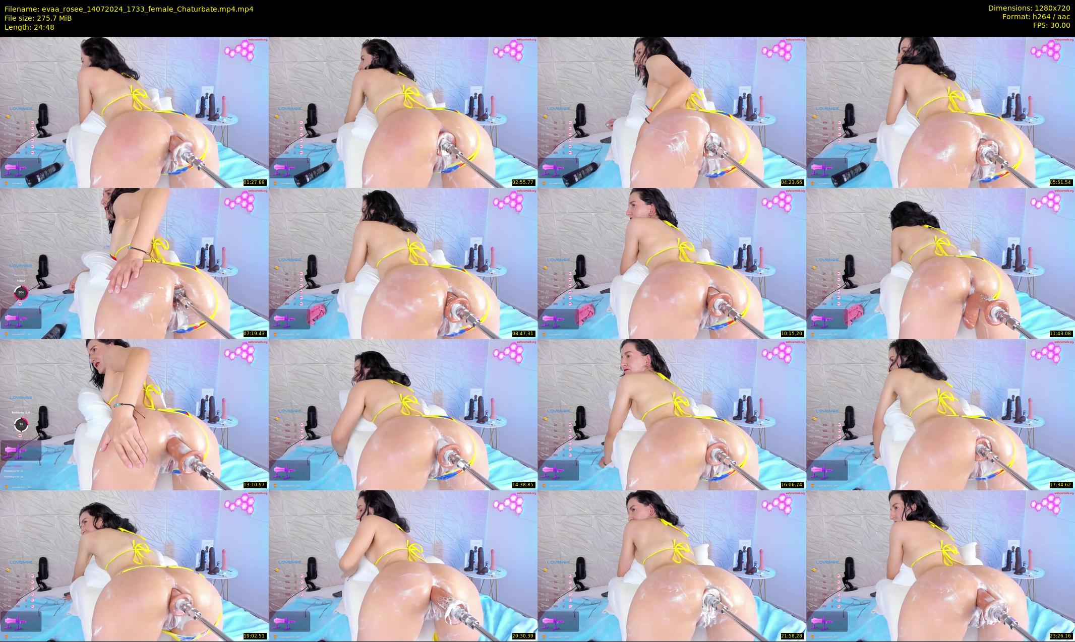 evaa_rosee — 25 minute Chaturbate female cam show recording, 720p, Jul 14, 2024