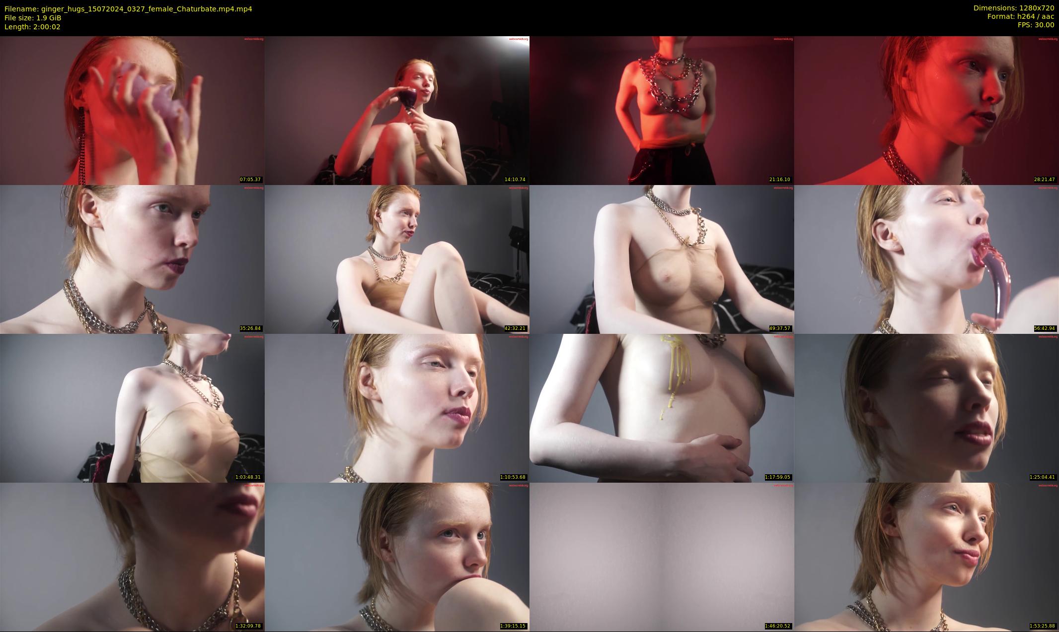 ginger_hugs — 121 minute Chaturbate female cam show recording, 720p, Jul 15, 2024