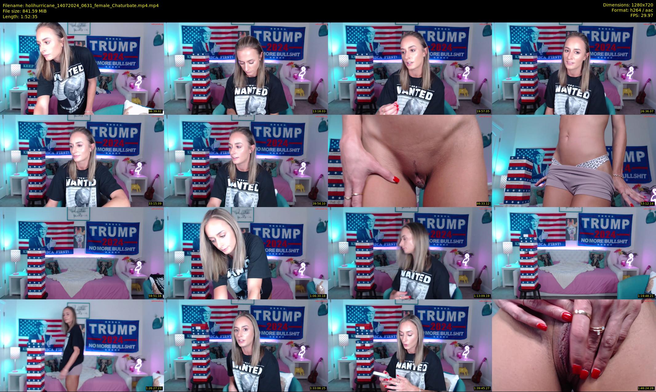 holihurricane — 113 minute Chaturbate female cam show recording, 720p, Jul 14, 2024