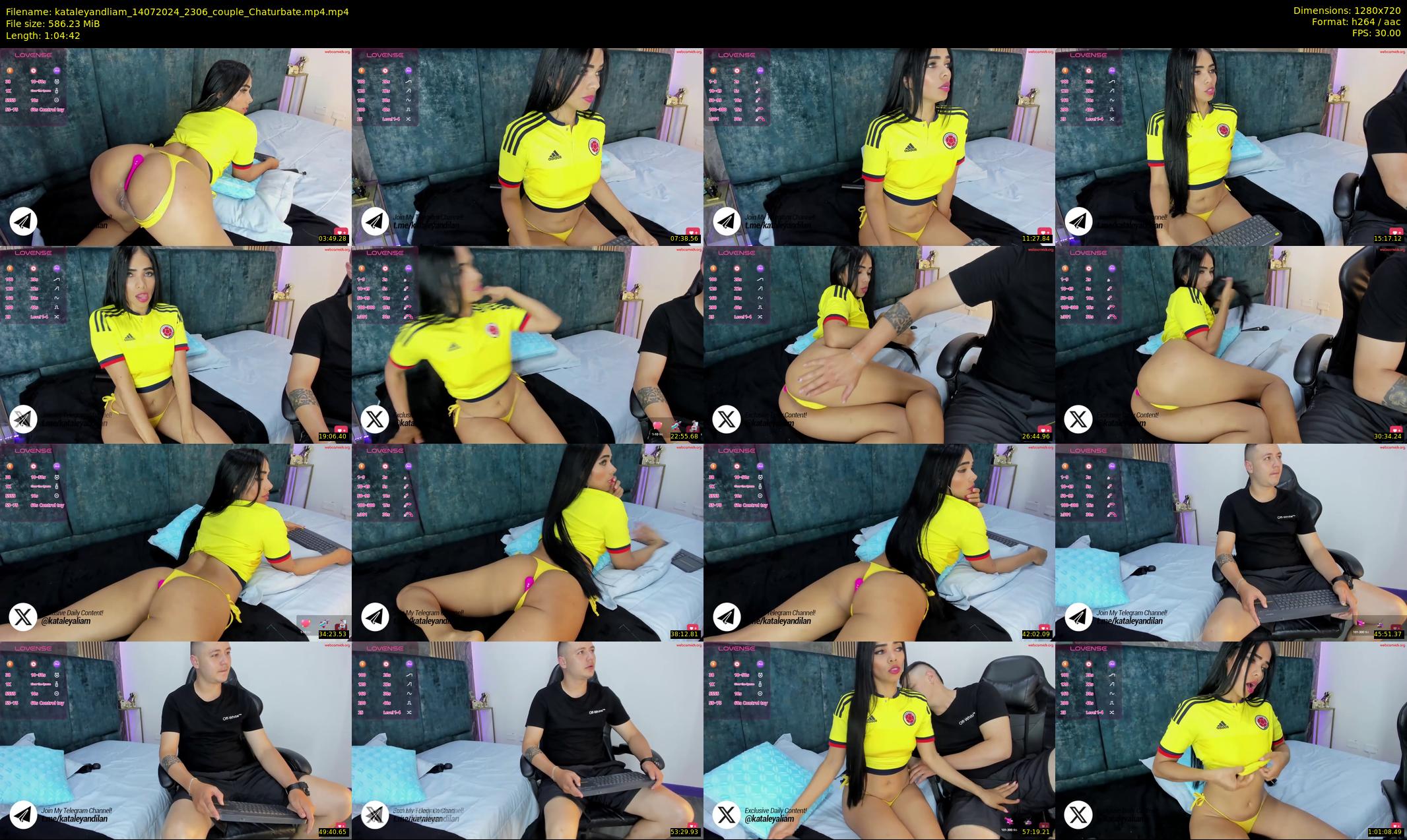 kataleyandliam — 65 minute Chaturbate couple cam show recording, 720p, Jul 14, 2024