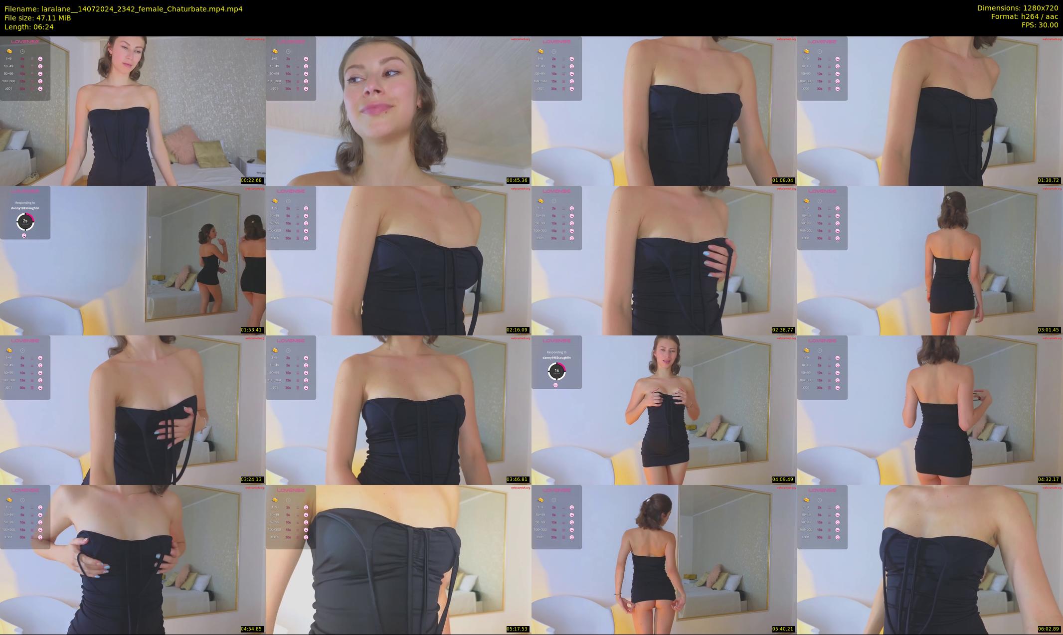 laralane_ — 7 minute Chaturbate female cam show recording, 720p, Jul 14, 2024