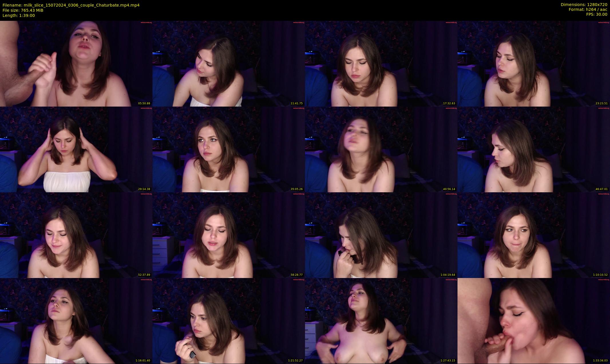 milk_slice — 99 minute Chaturbate couple cam show recording, 720p, Jul 15, 2024