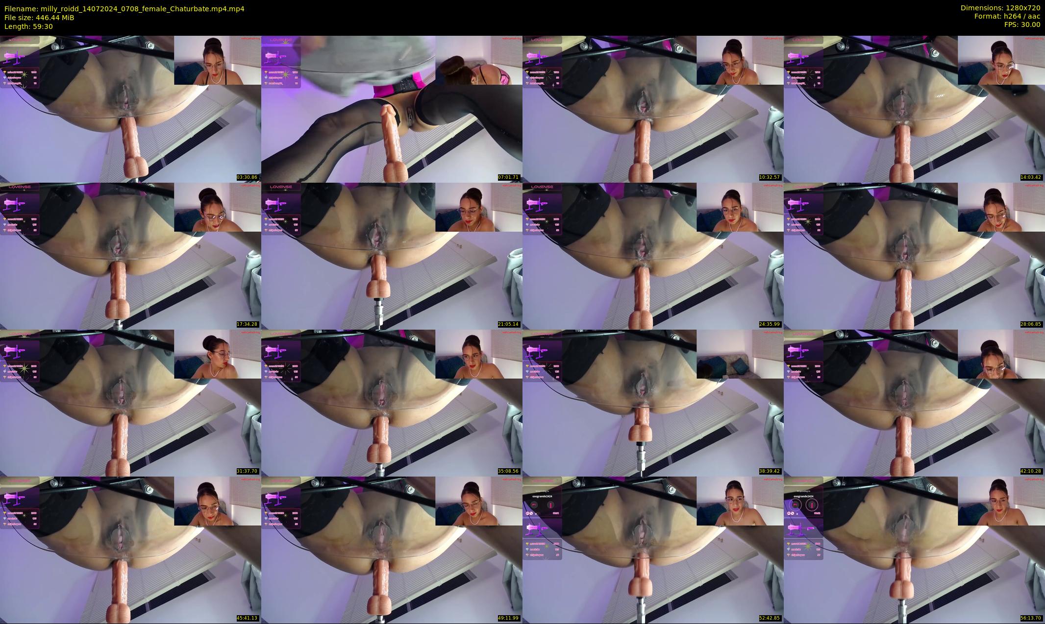 milly_roidd — 60 minute Chaturbate female cam show recording, 720p, Jul 14, 2024