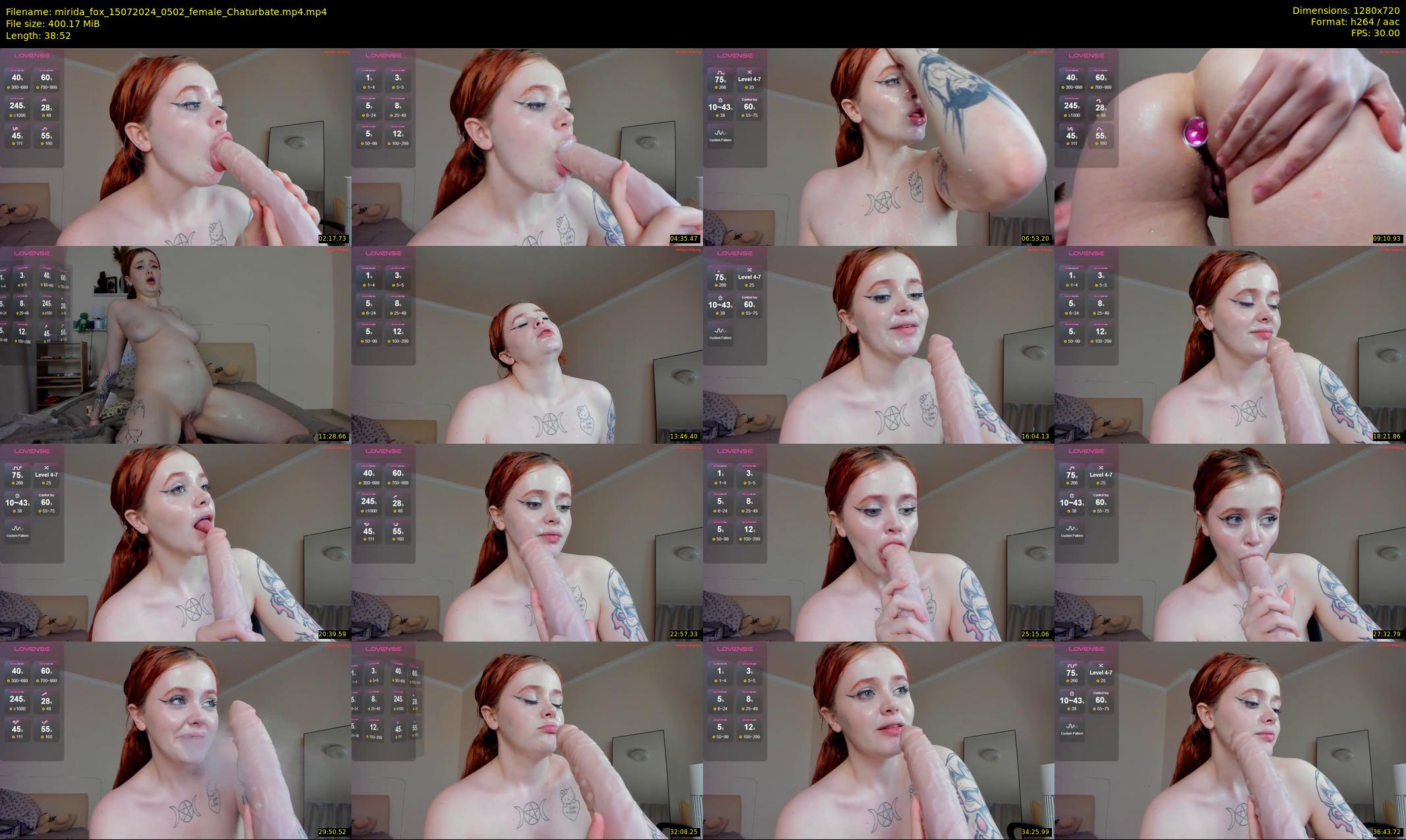 mirida_fox — 39 minute Chaturbate female cam show recording, 720p, Jul 15, 2024