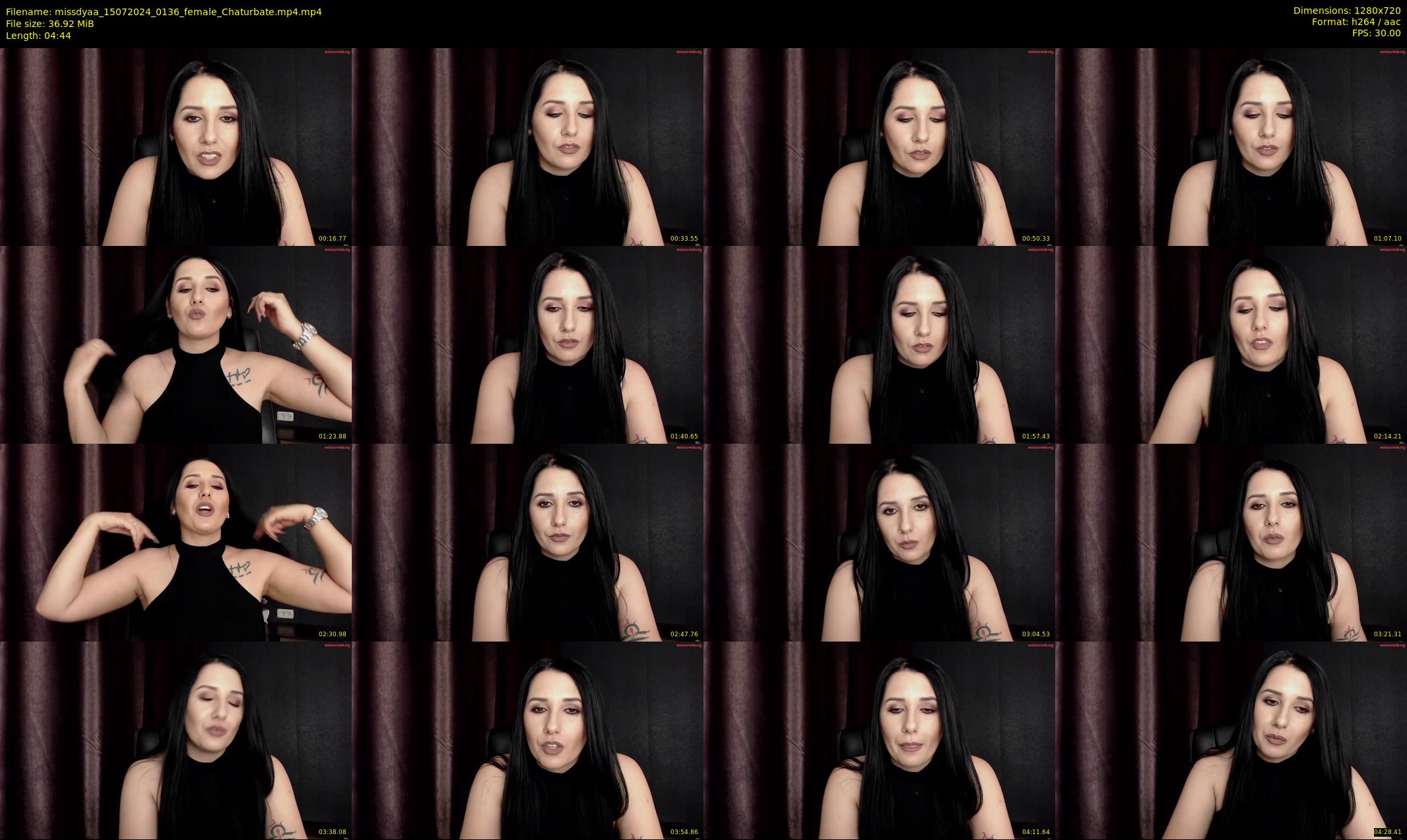 missdyaa — 5 minute Chaturbate female cam show recording, 720p, Jul 15, 2024