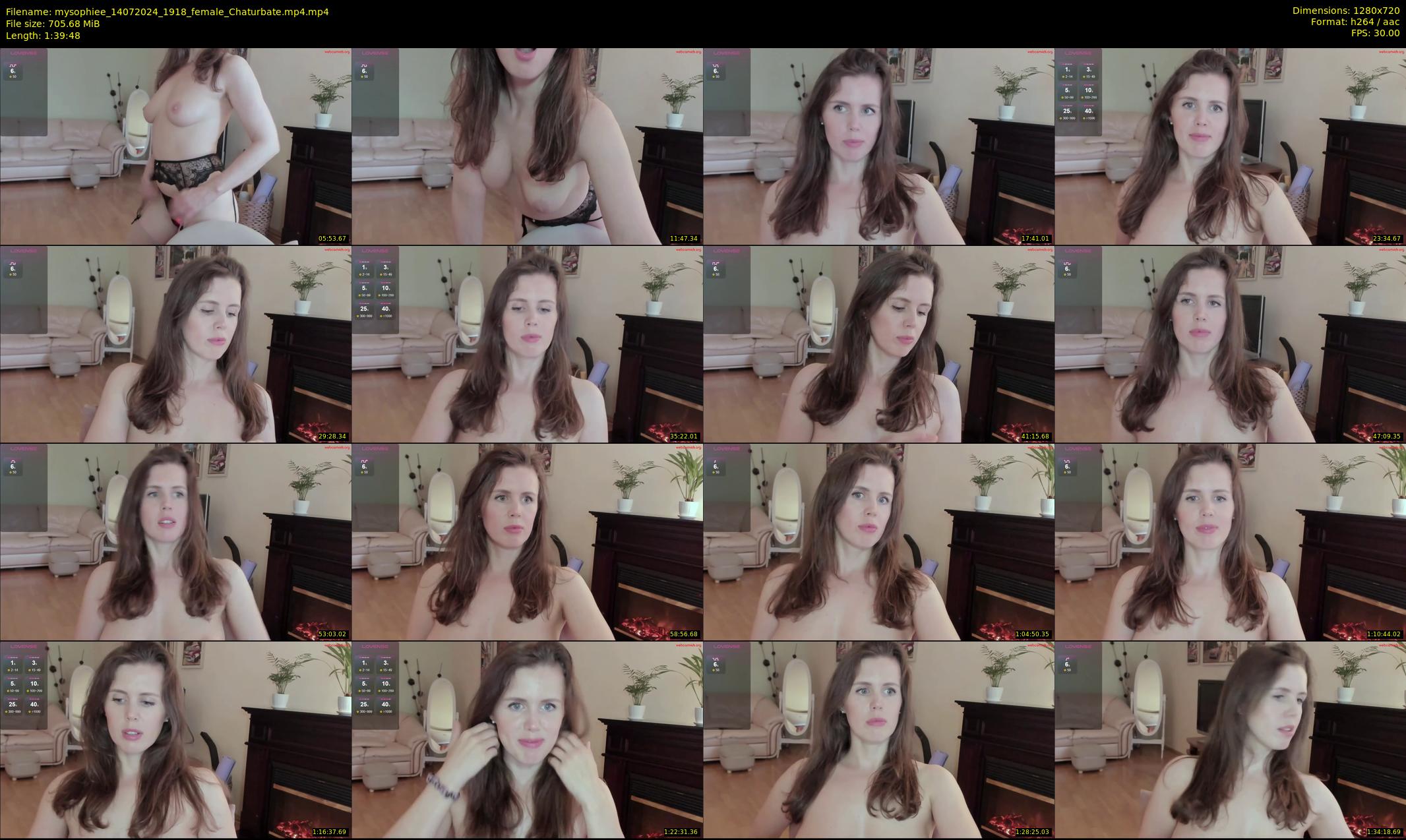 mysophiee — 100 minute Chaturbate female cam show recording, 720p, Jul 14, 2024