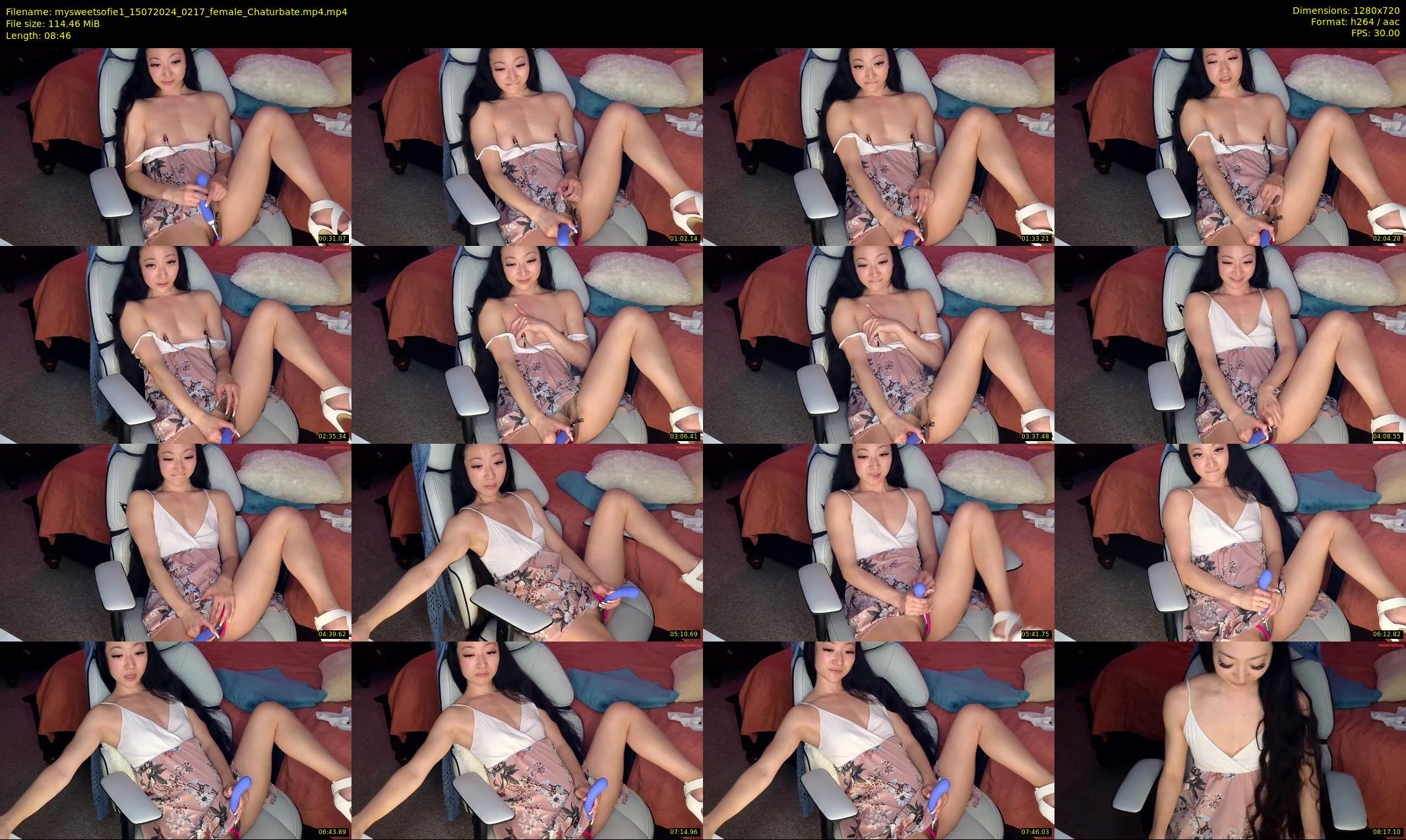 mysweetsofie1 — 9 minute Chaturbate female cam show recording, 720p, Jul 15, 2024