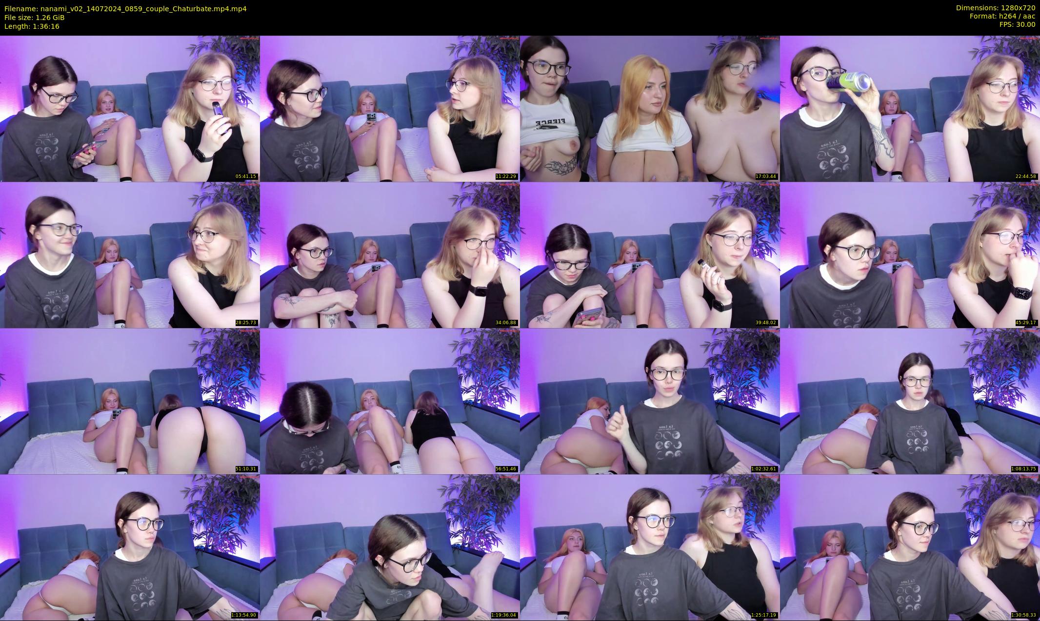 nanami_v02 — 97 minute Chaturbate couple cam show recording, 720p, Jul 14, 2024
