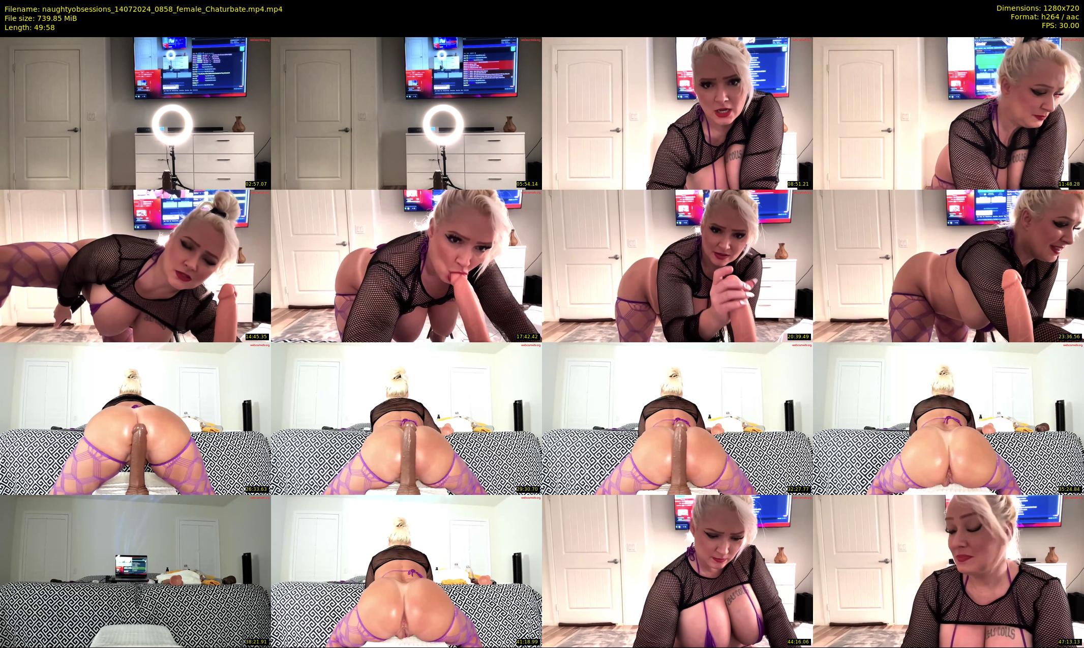 naughtyobsessions — 50 minute Chaturbate female cam show recording, 720p, Jul 14, 2024