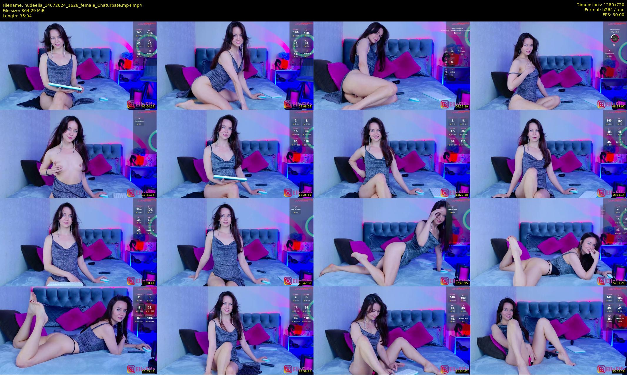 nudeella — 36 minute Chaturbate female cam show recording, 720p, Jul 14, 2024