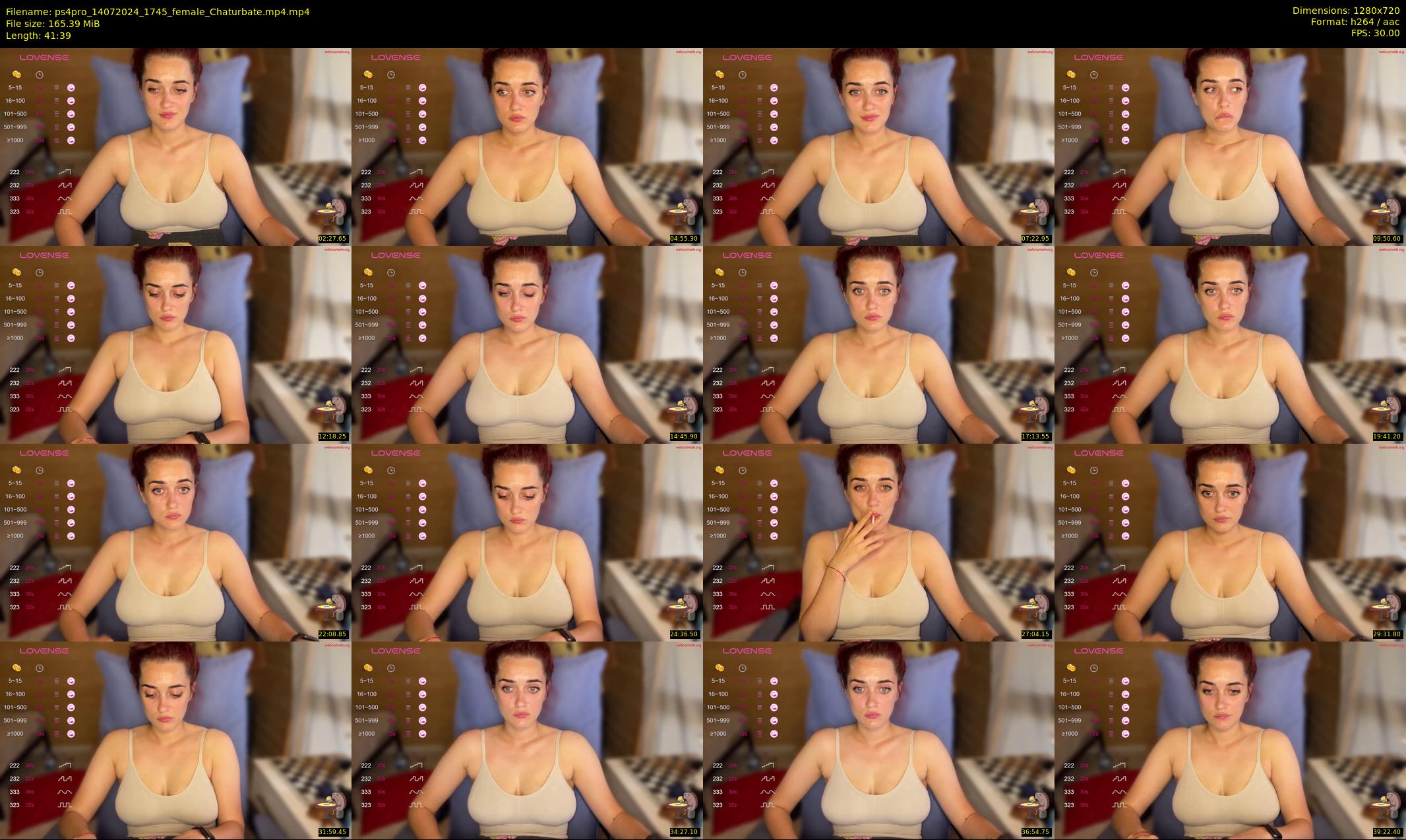 ps4pro — 42 minute Chaturbate female cam show recording, 720p, Jul 14, 2024