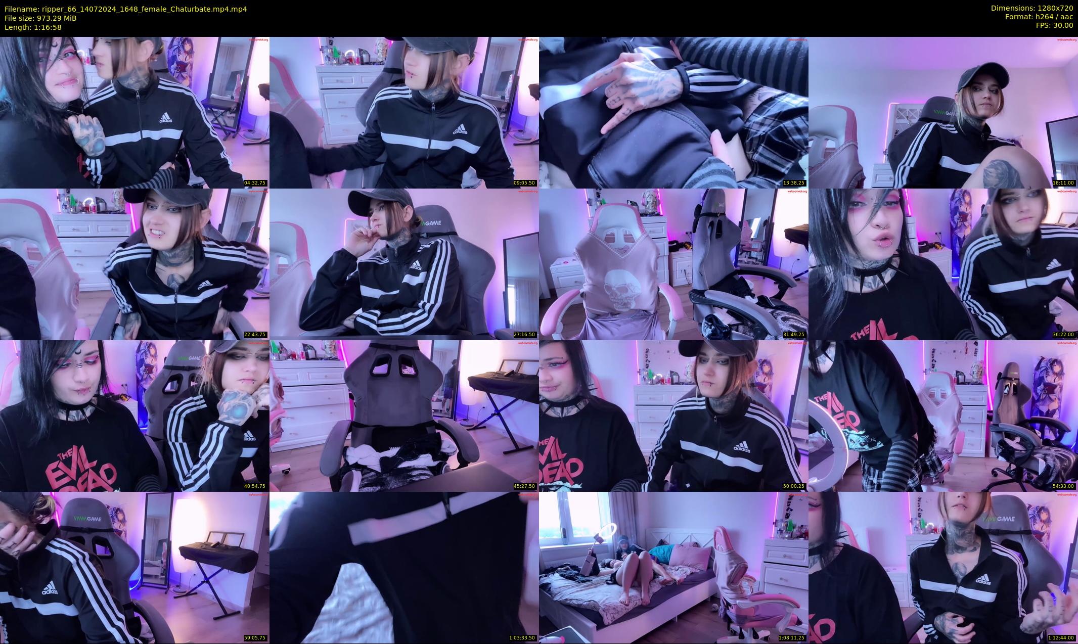 ripper_66 — 77 minute Chaturbate female cam show recording, 720p, Jul 14, 2024