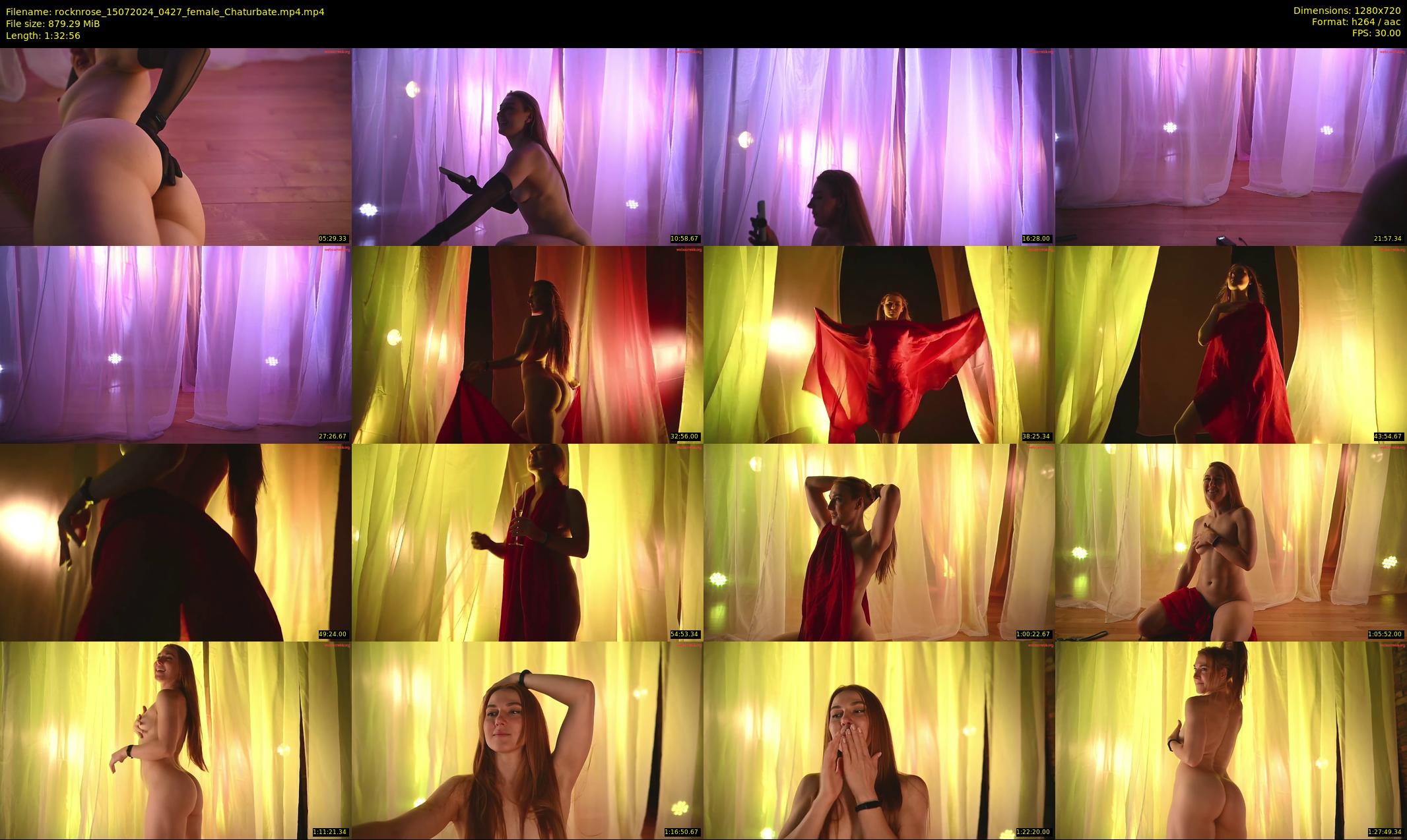 rocknrose — 93 minute Chaturbate female cam show recording, 720p, Jul 15, 2024
