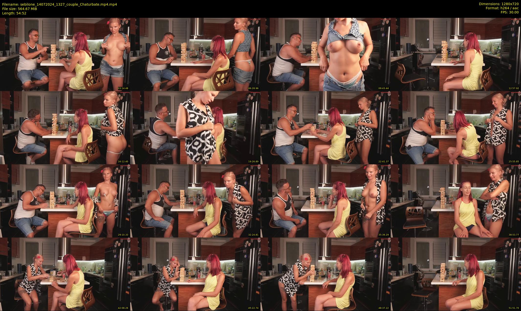 sebilone — 55 minute Chaturbate couple cam show recording, 720p, Jul 14, 2024