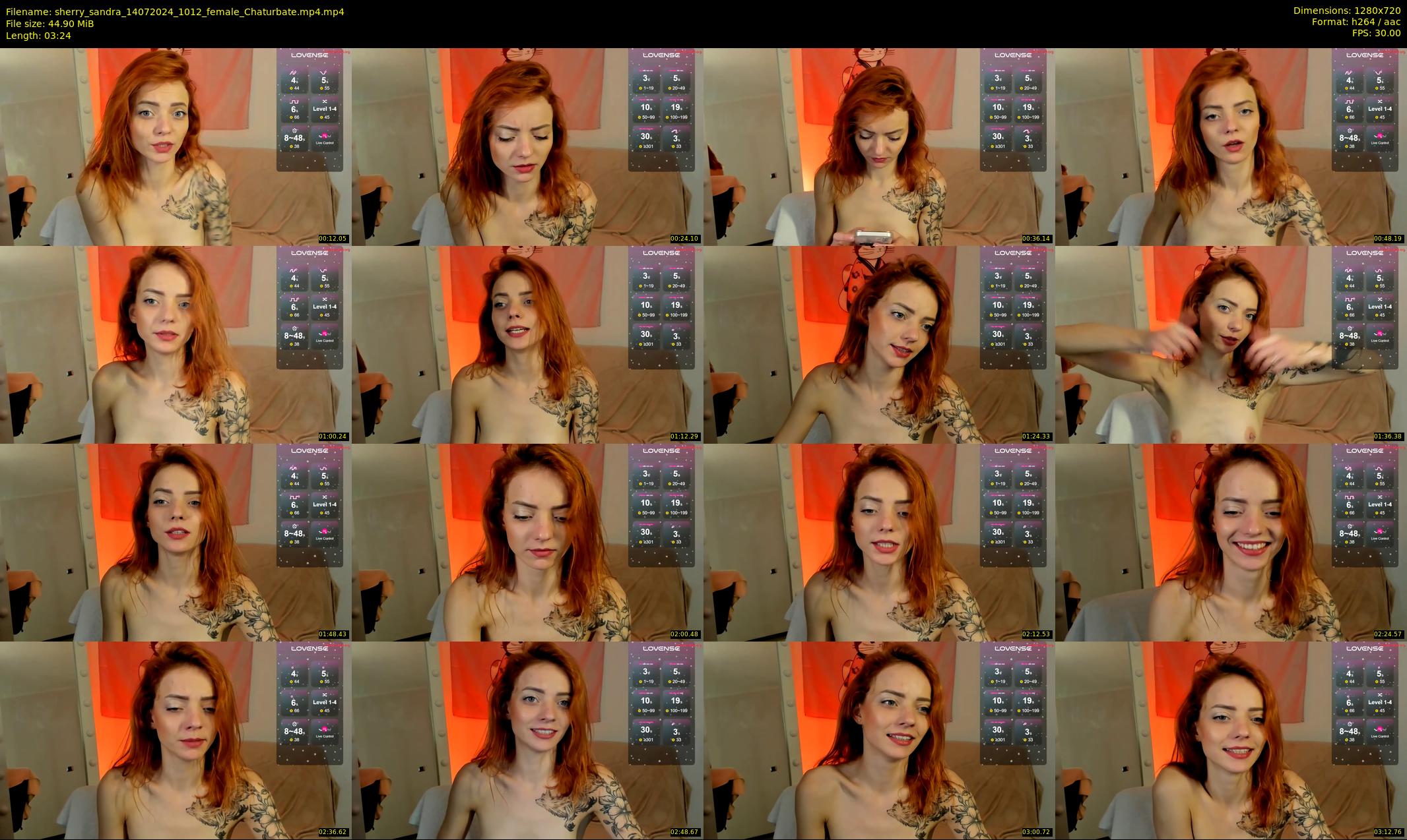 sherry_sandra — 4 minute Chaturbate female cam show recording, 720p, Jul 14, 2024