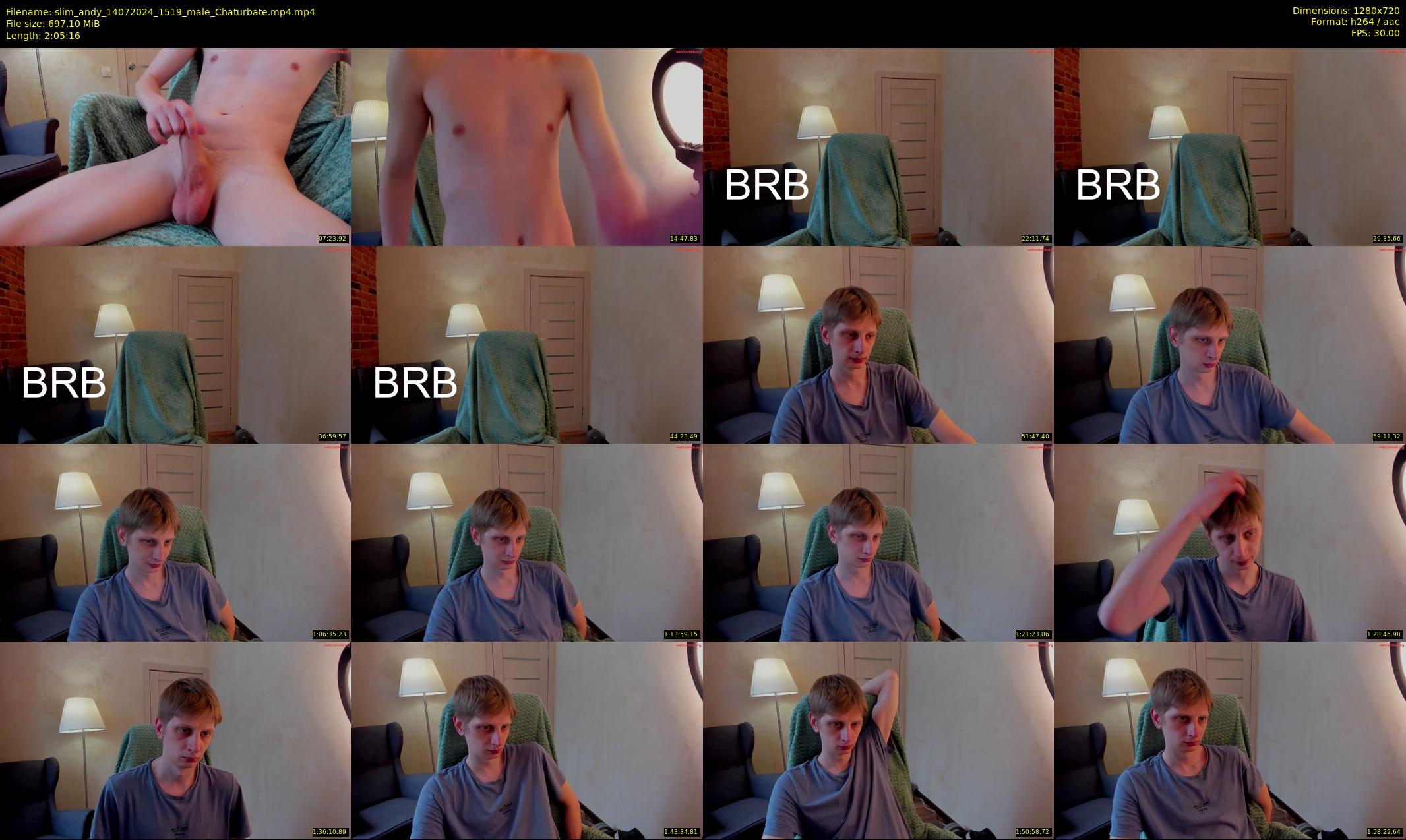 slim_andy — 126 minute Chaturbate male cam show recording, 720p, Jul 14, 2024