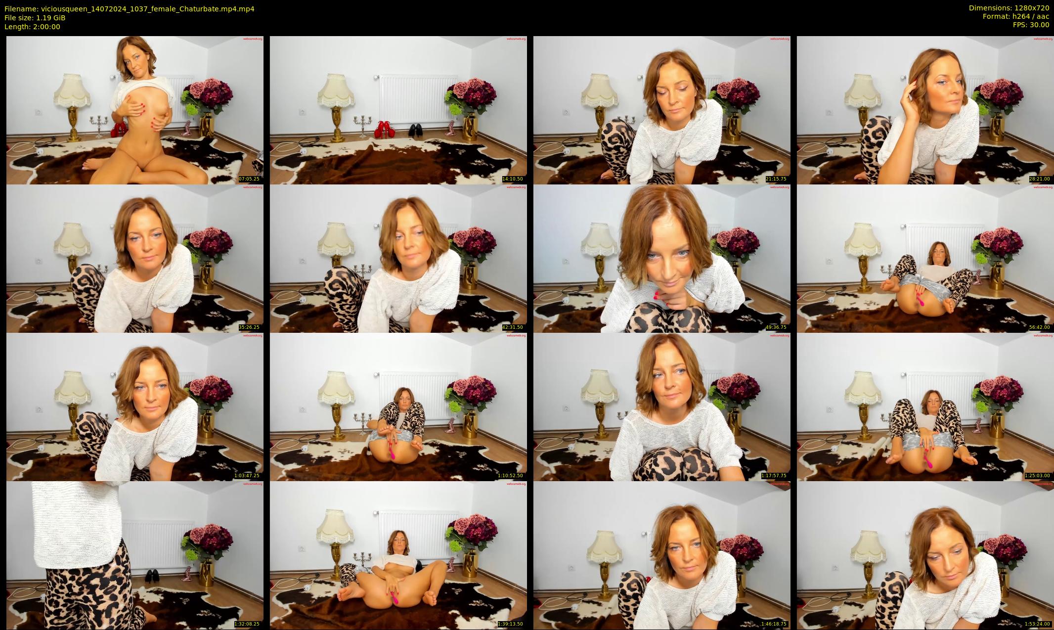 viciousqueen — 120 minute Chaturbate female cam show recording, 720p, Jul 14, 2024