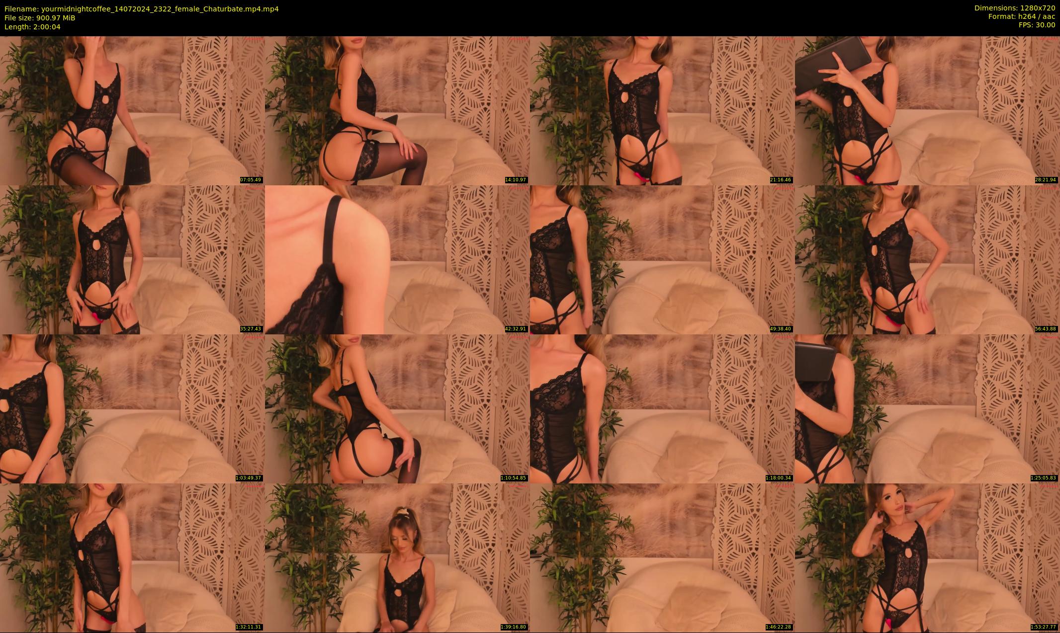 yourmidnightcoffee — 121 minute Chaturbate female cam show recording, 720p, Jul 14, 2024