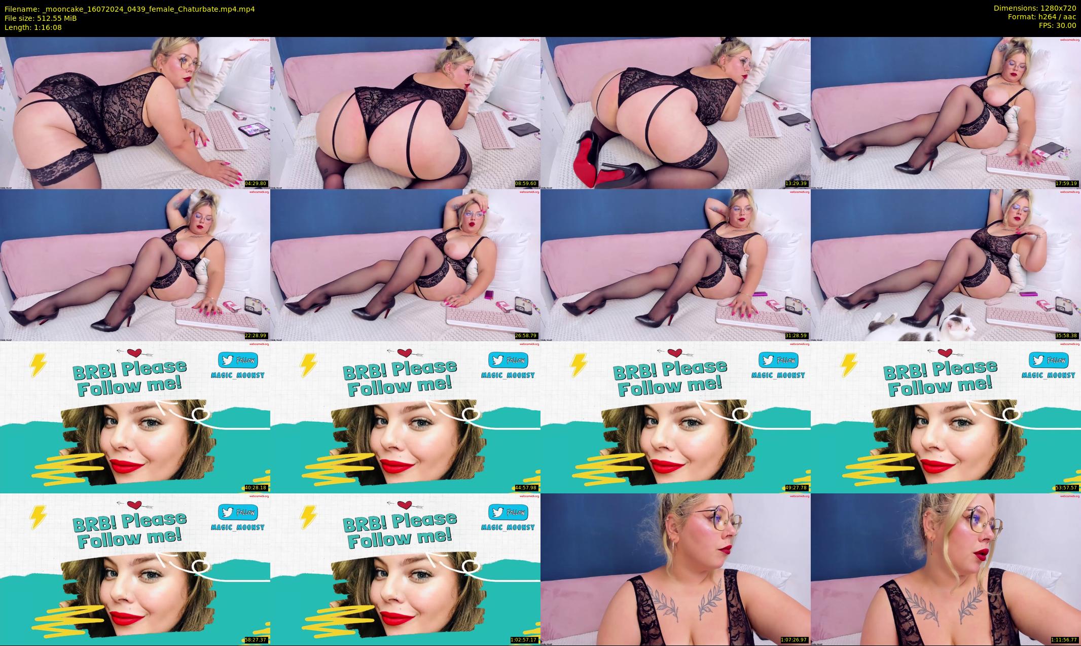 _mooncake — 77 minute Chaturbate female cam show recording, 720p, Jul 16, 2024