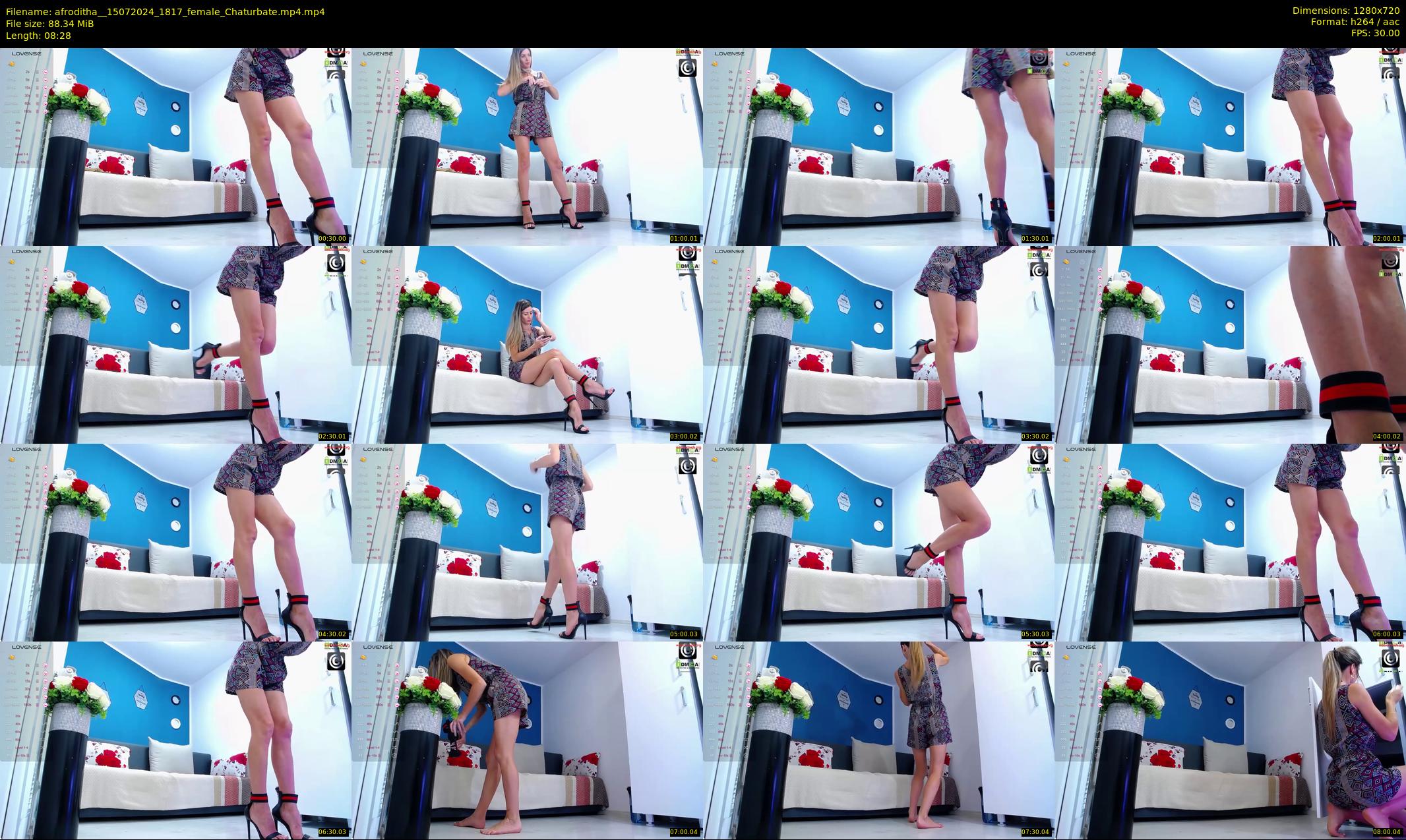 afroditha_ — 9 minute Chaturbate female cam show recording, 720p, Jul 15, 2024