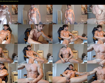 alessandrospain82 — 48 minute Chaturbate male cam show recording, 720p, Jul 15, 2024