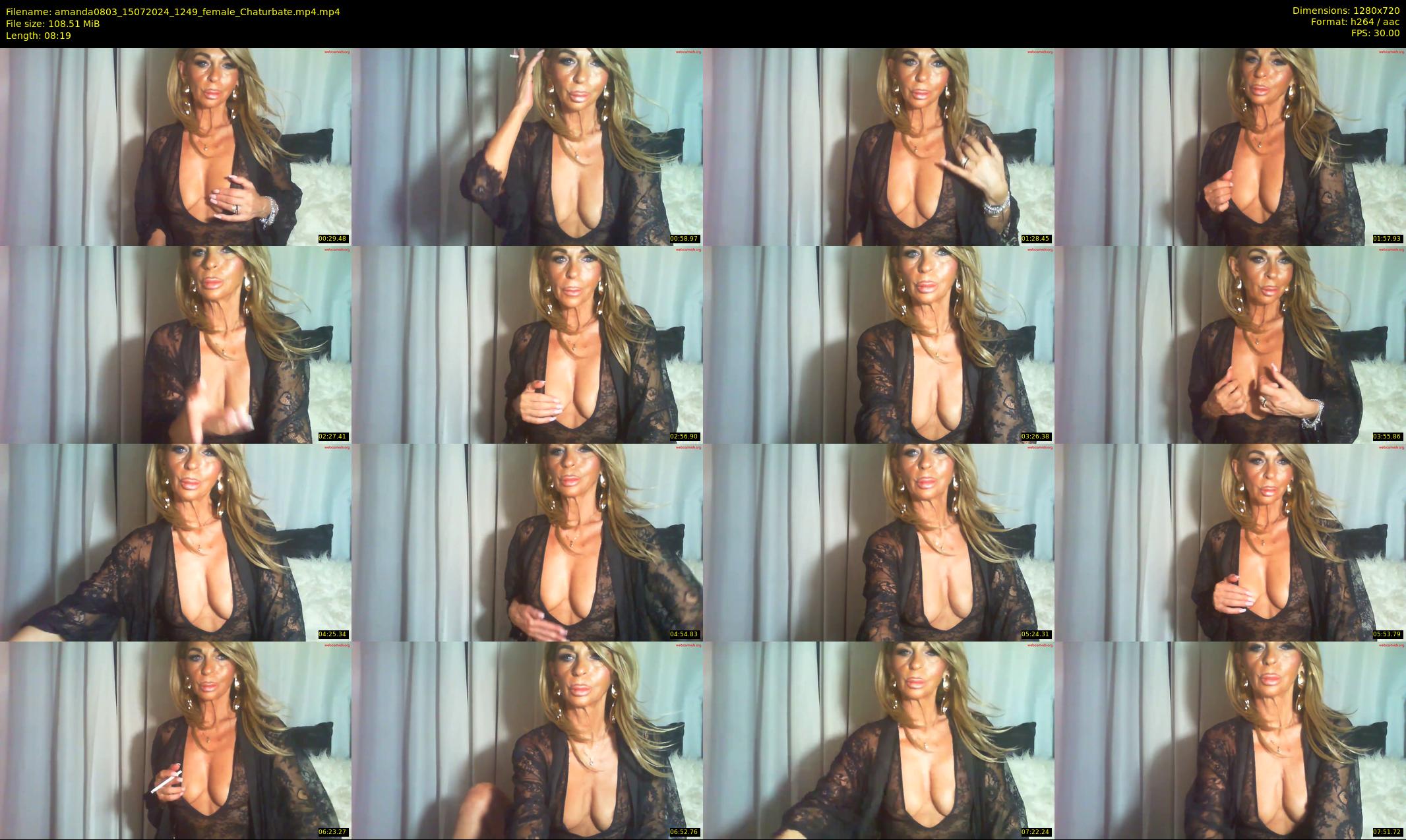 amanda0803 — 9 minute Chaturbate female cam show recording, 720p, Jul 15, 2024