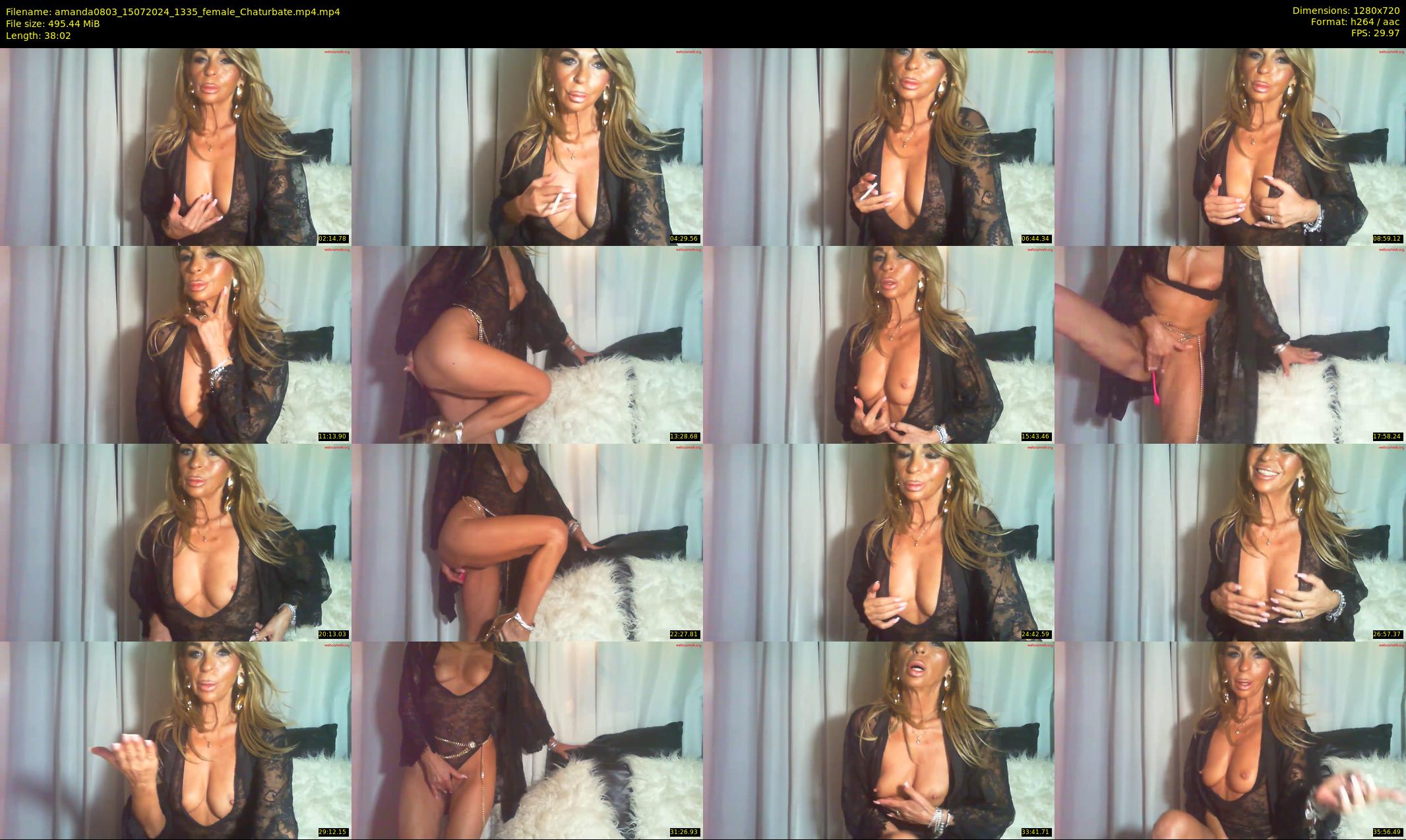 amanda0803 — 39 minute Chaturbate female cam show recording, 720p, Jul 15, 2024
