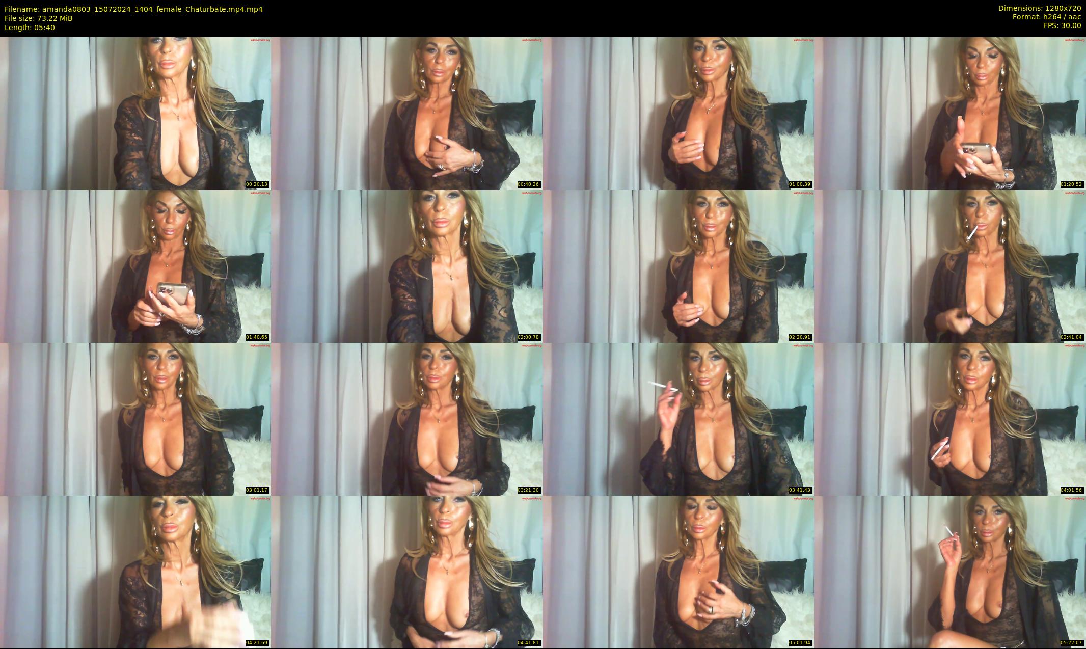 amanda0803 — 6 minute Chaturbate female cam show recording, 720p, Jul 15, 2024