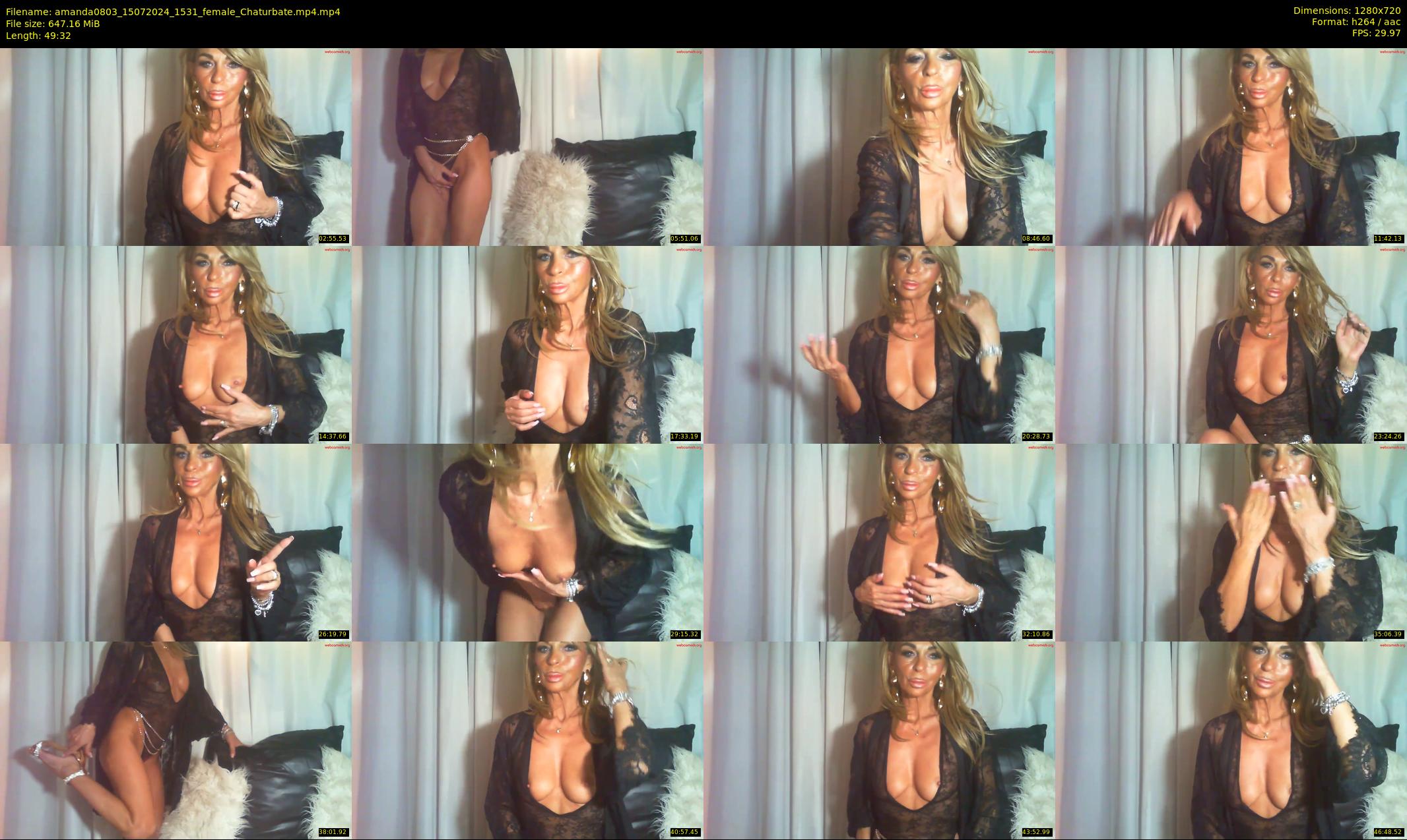 amanda0803 — 50 minute Chaturbate female cam show recording, 720p, Jul 15, 2024