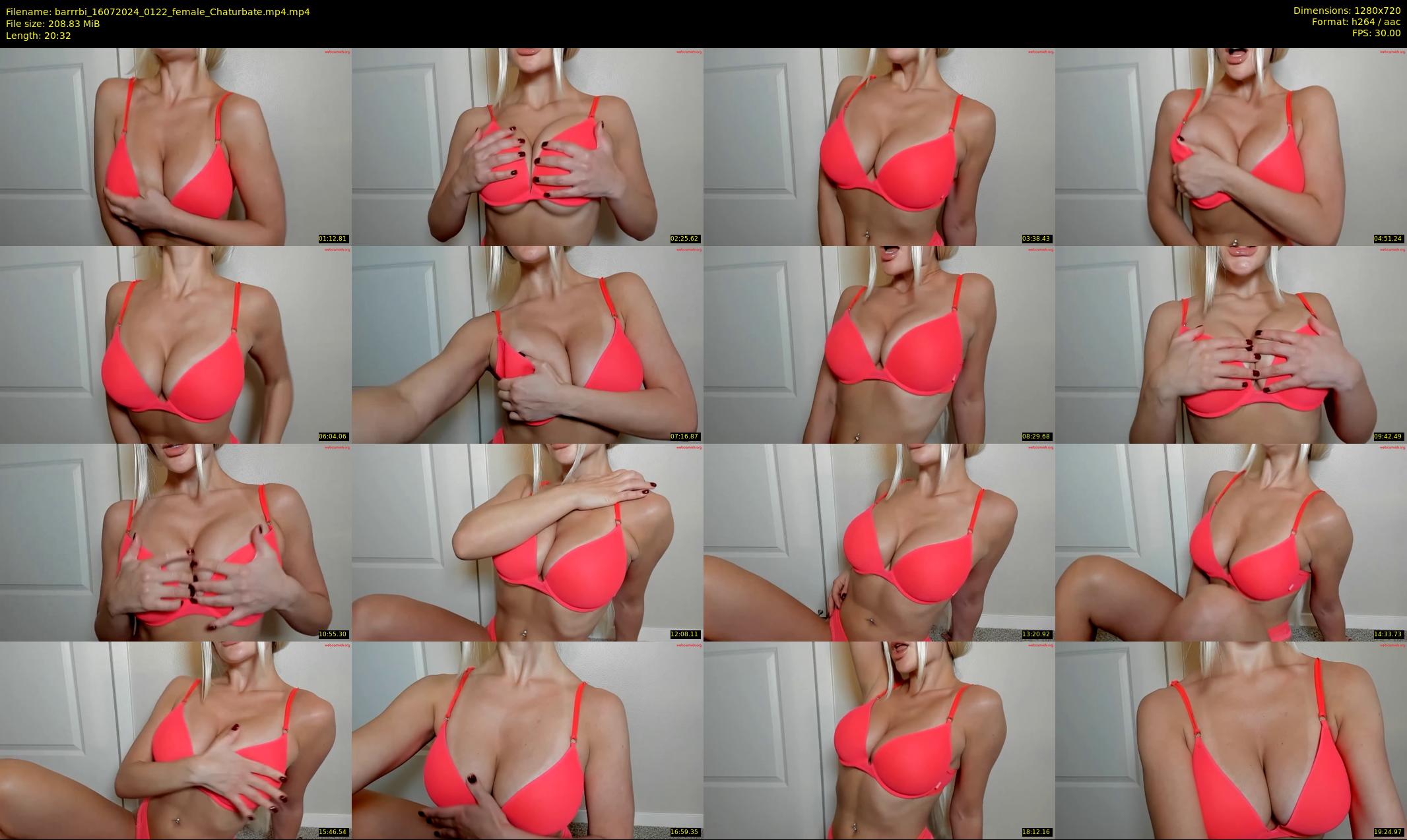 barrrbi — 21 minute Chaturbate female cam show recording, 720p, Jul 16, 2024