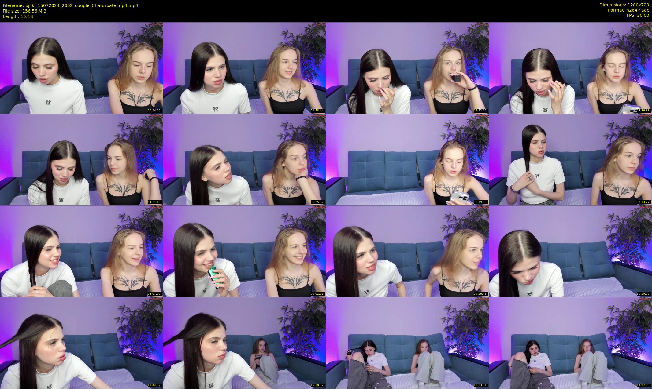 bjliki — 16 minute Chaturbate couple cam show recording, 720p, Jul 15, 2024