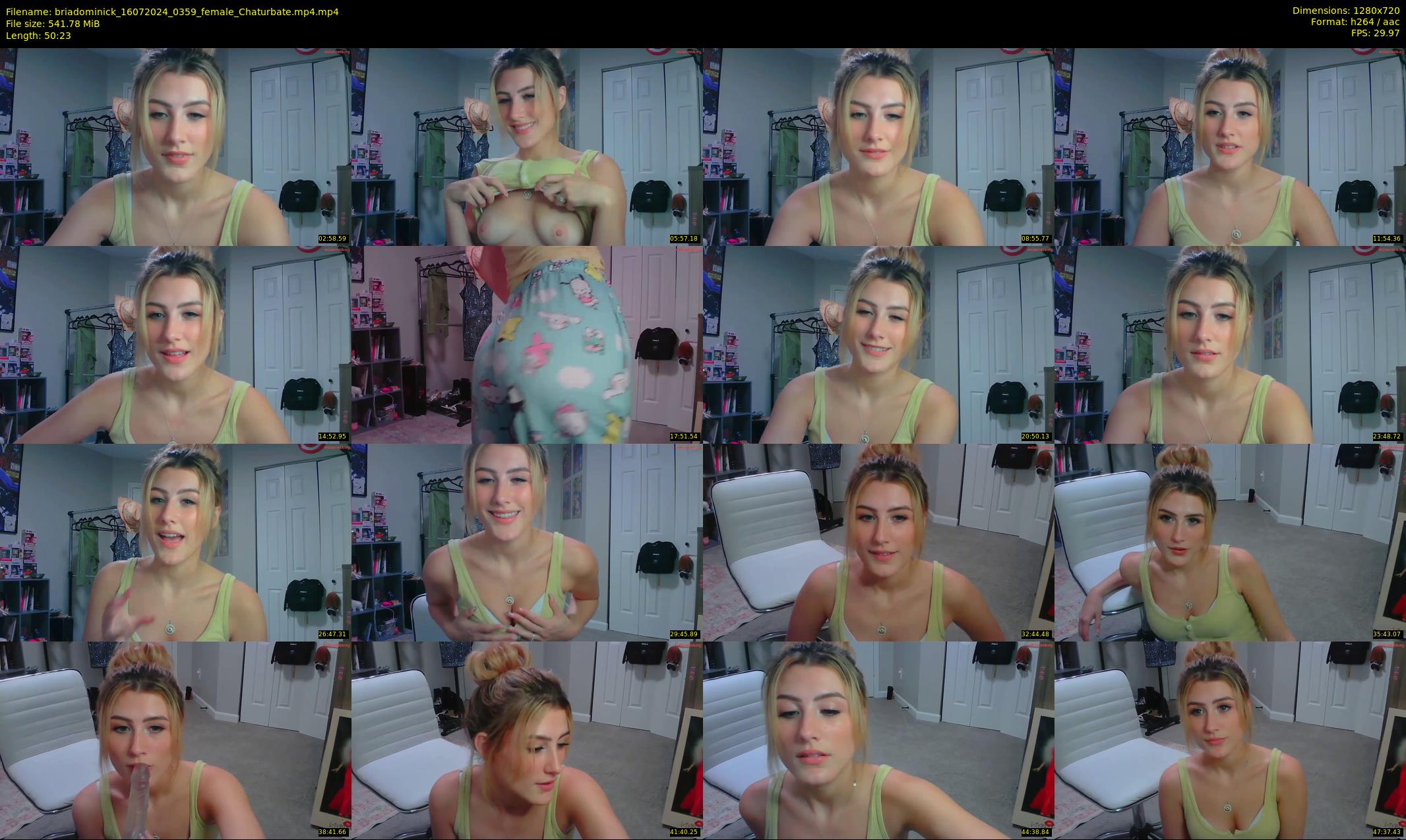 briadominick — 51 minute Chaturbate couple cam show recording, 720p, Jul 16, 2024