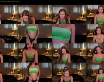 bright_diamonds_054 — 120 minute Chaturbate couple cam show recording, 720p, Jul 15, 2024
