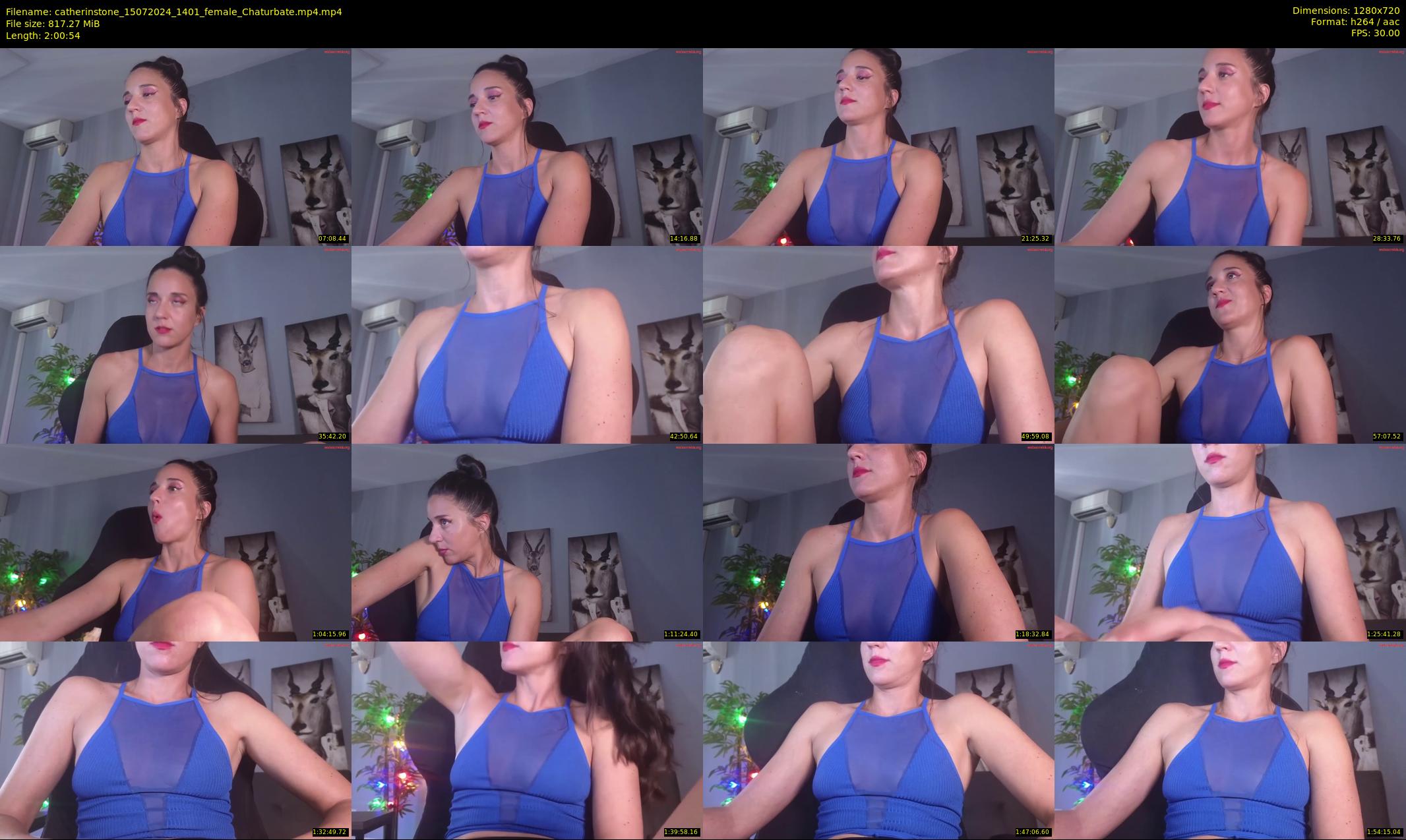 catherinstone — 121 minute Chaturbate female cam show recording, 720p, Jul 15, 2024