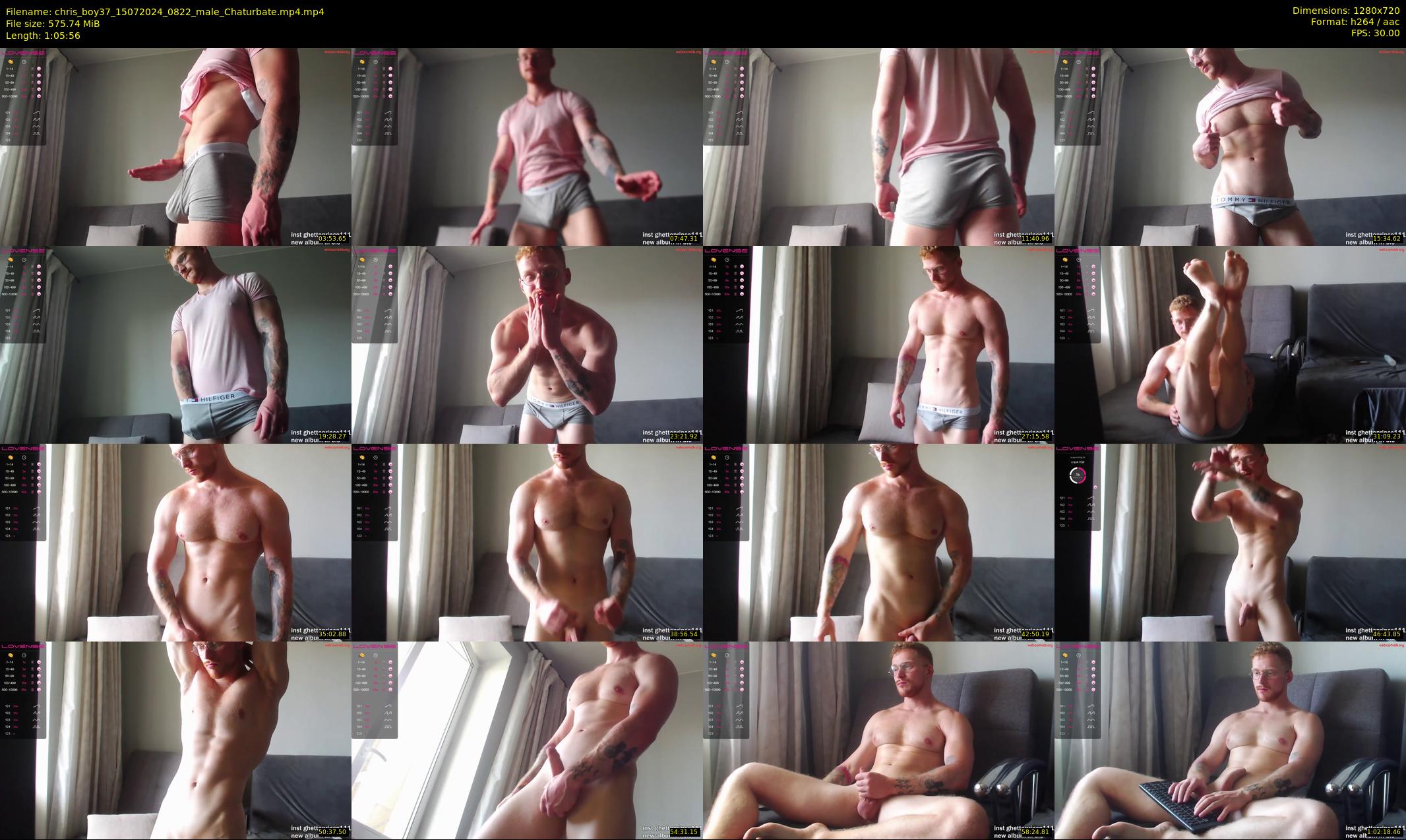 chris_boy37 — 66 minute Chaturbate male cam show recording, 720p, Jul 15, 2024