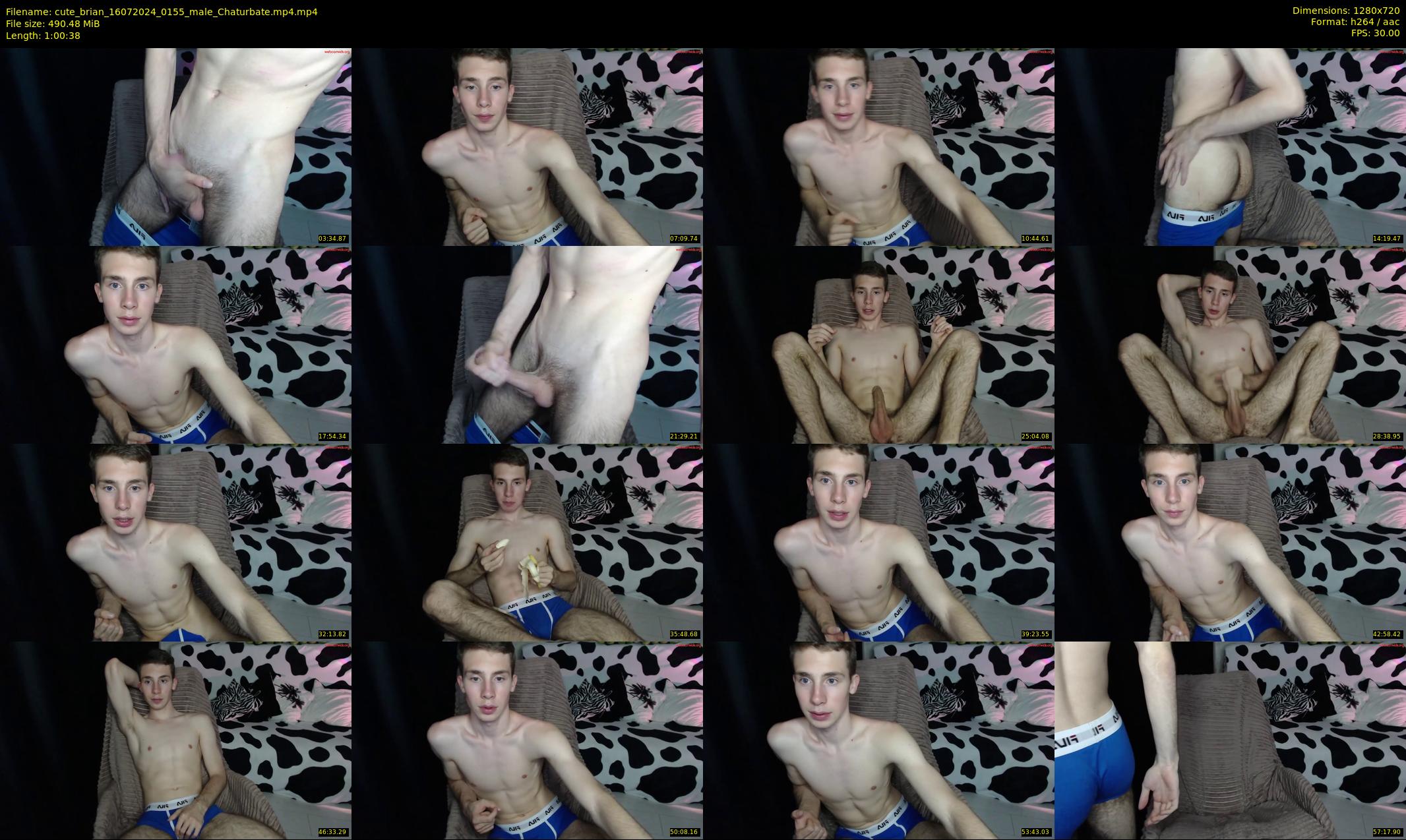 cute_brian — 61 minute Chaturbate male cam show recording, 720p, Jul 16, 2024