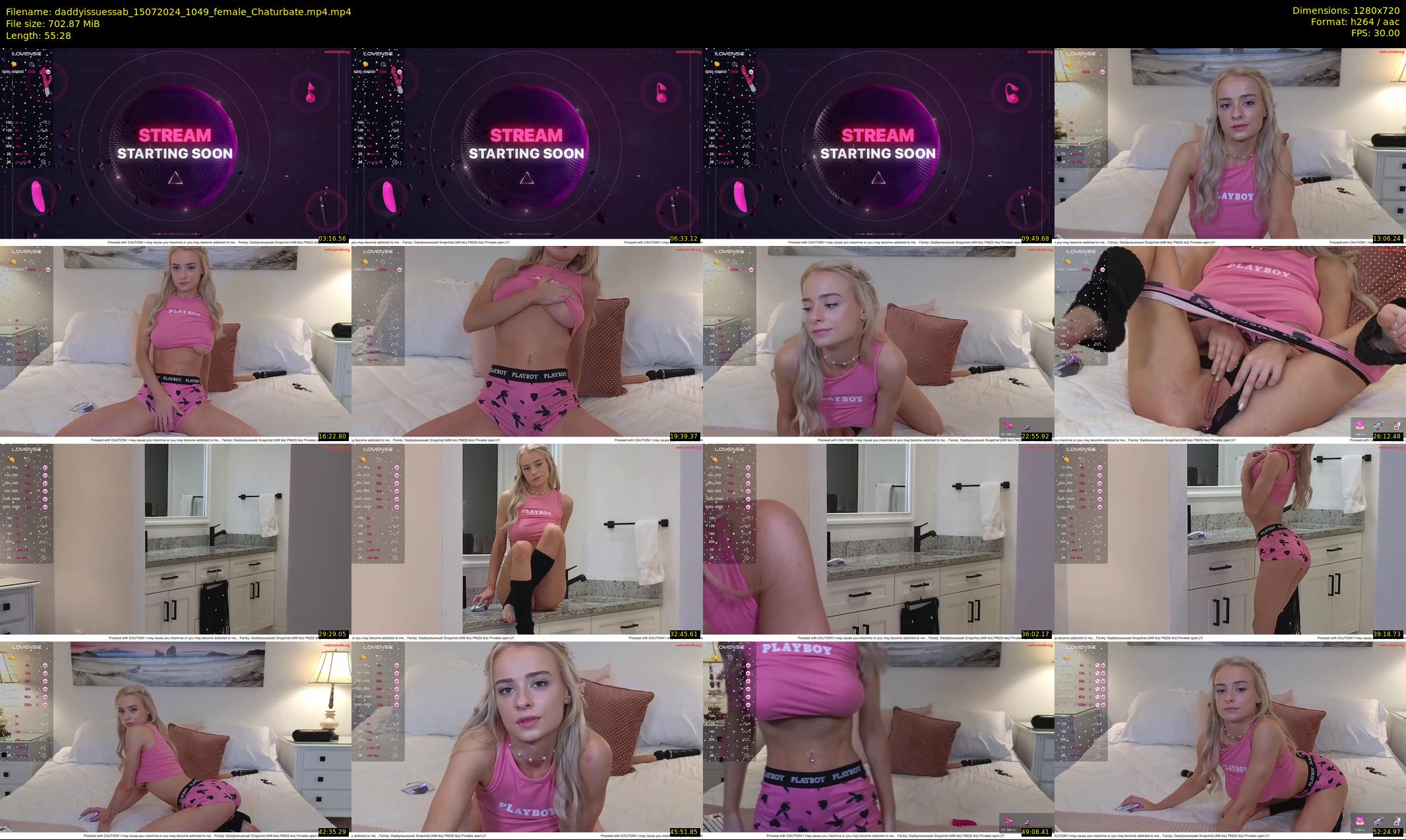 daddyissuessab — 56 minute Chaturbate female cam show recording, 720p, Jul 15, 2024
