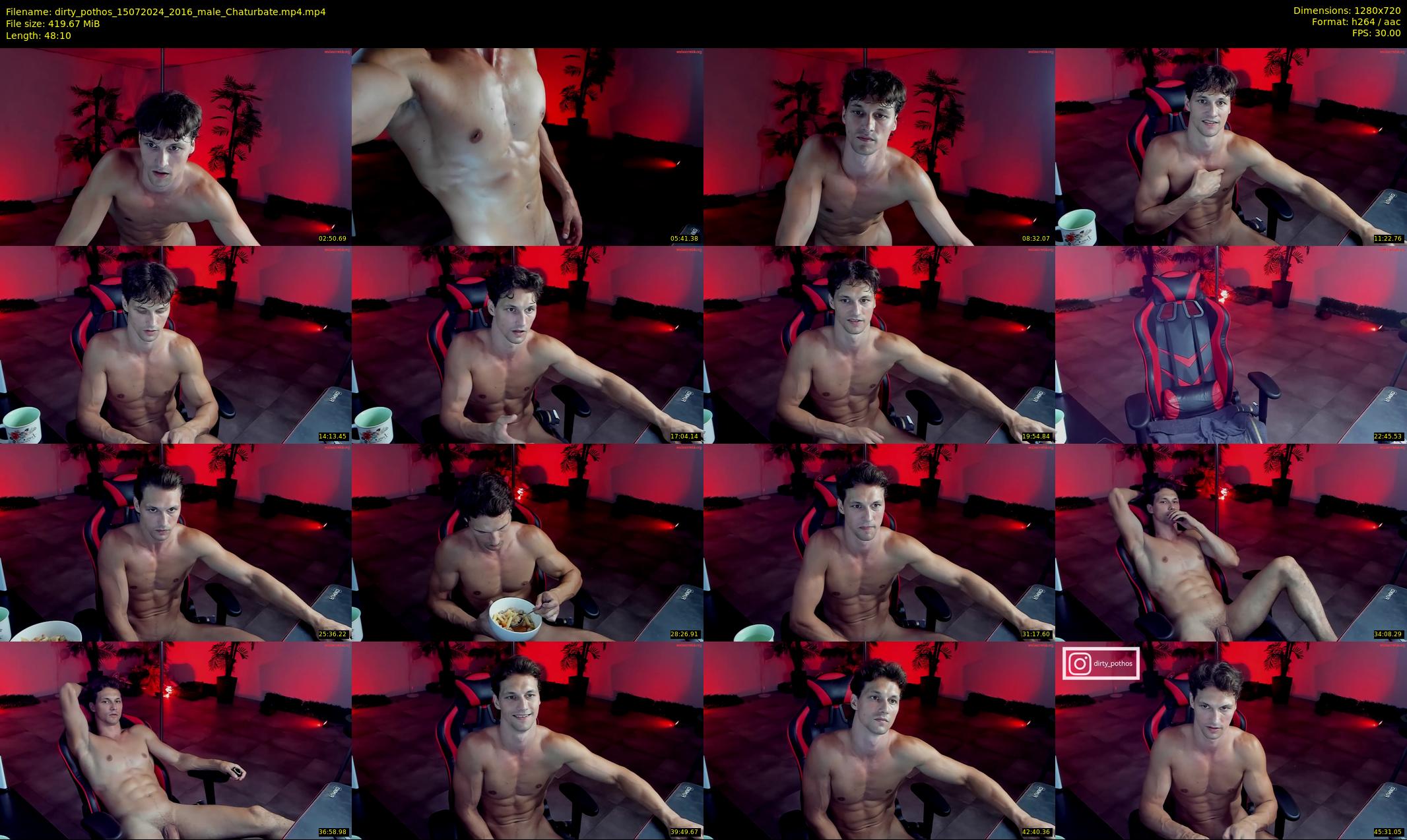 dirty_pothos — 49 minute Chaturbate male cam show recording, 720p, Jul 15, 2024