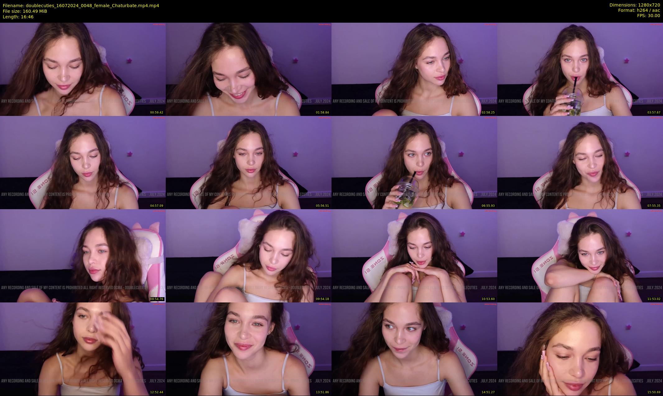 doublecuties — 17 minute Chaturbate couple cam show recording, 720p, Jul 16, 2024